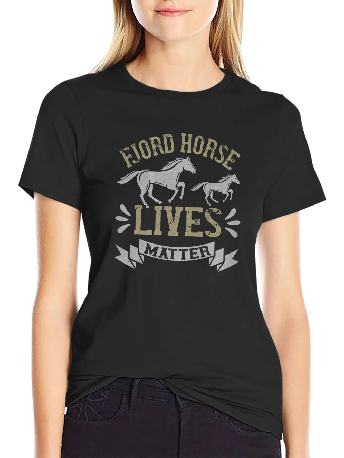 Horse Rider Gift Essential Unisex Summer Tee – Soft Cotton Casual Fit
