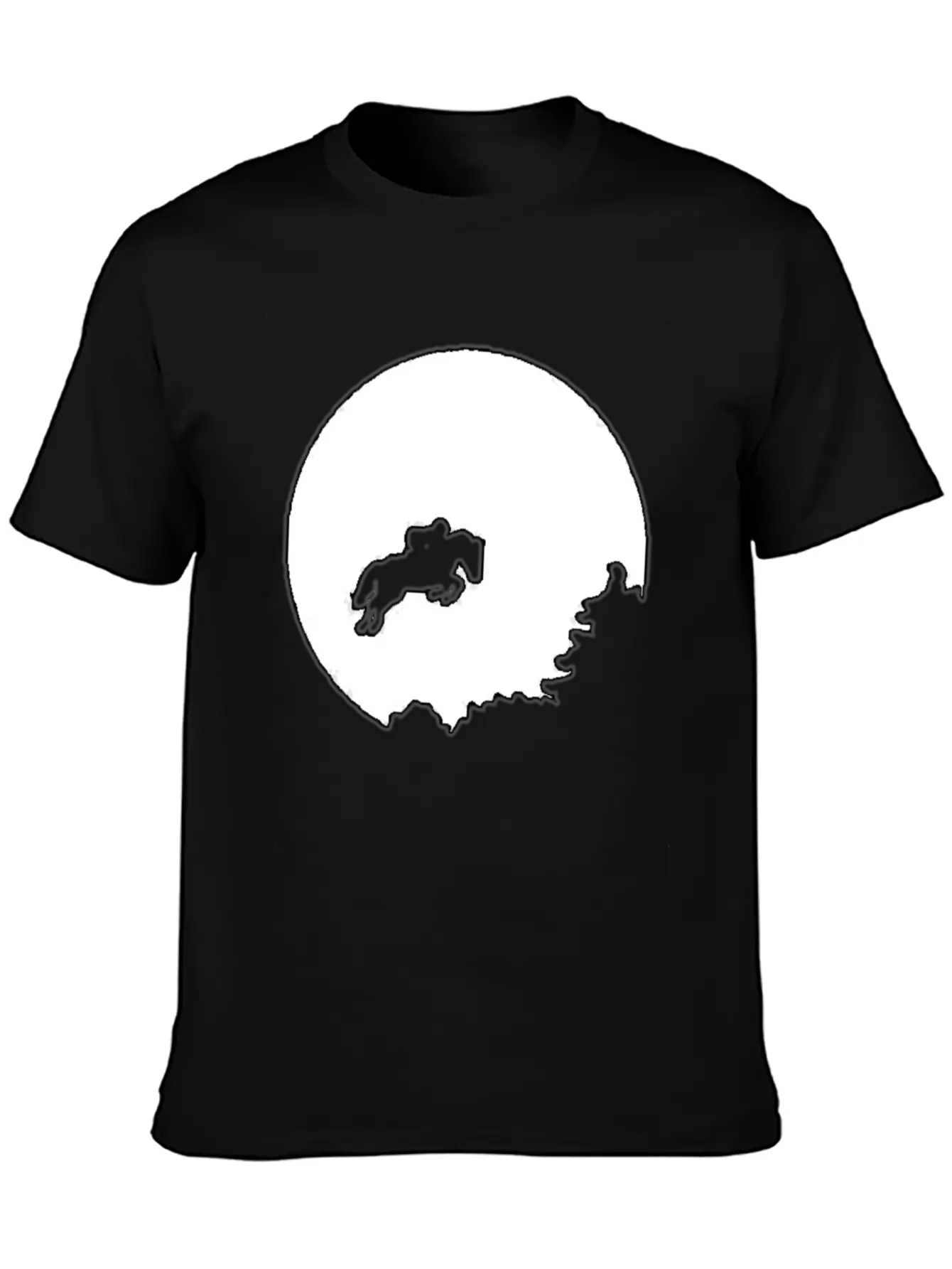 Horse Rider T Shirt Stylish Everyday T-Shirt – Unisex Basic Cotton Tee