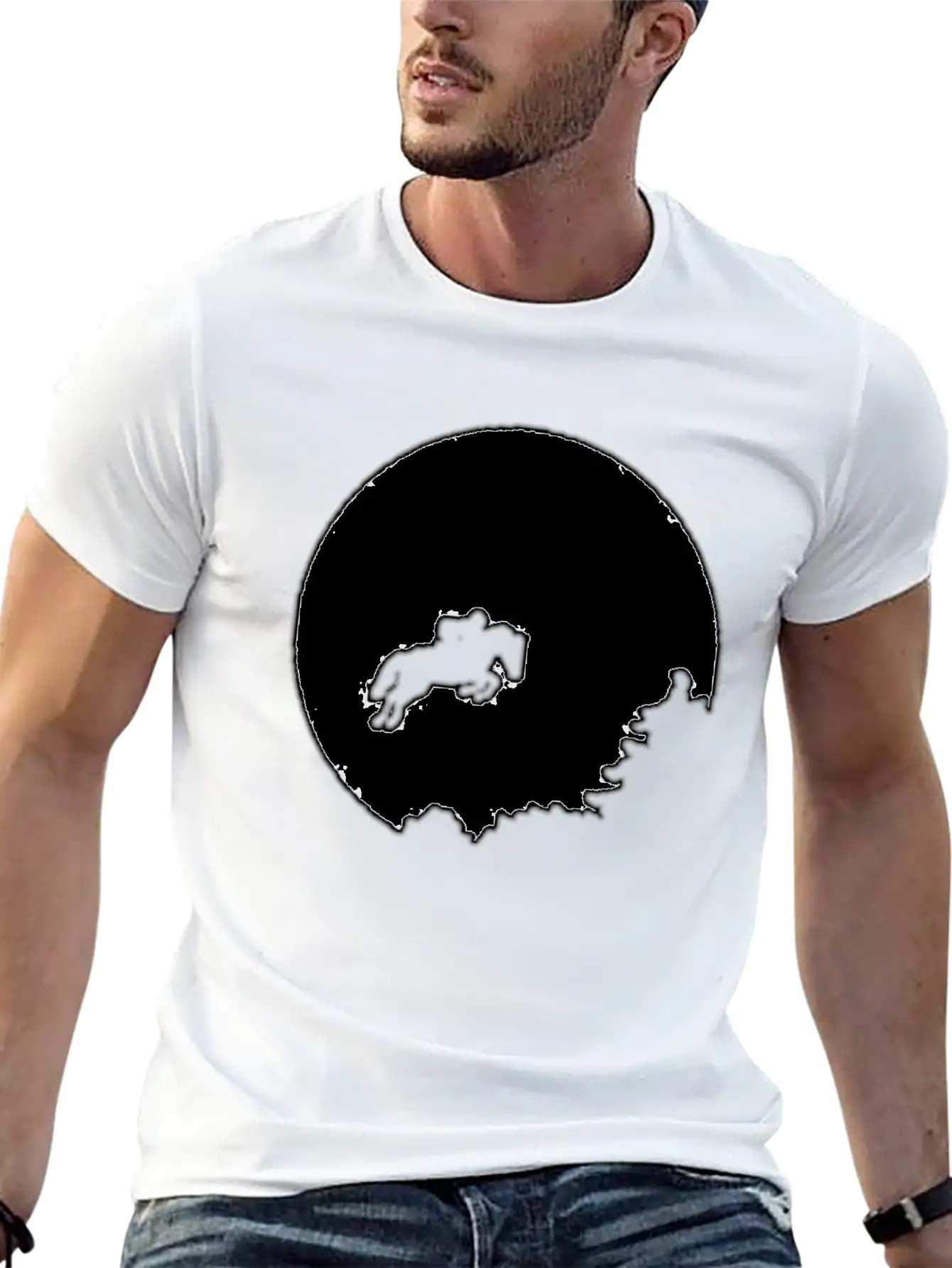 Horse Rider T Shirt Stylish Everyday T-Shirt – Unisex Basic Cotton Tee
