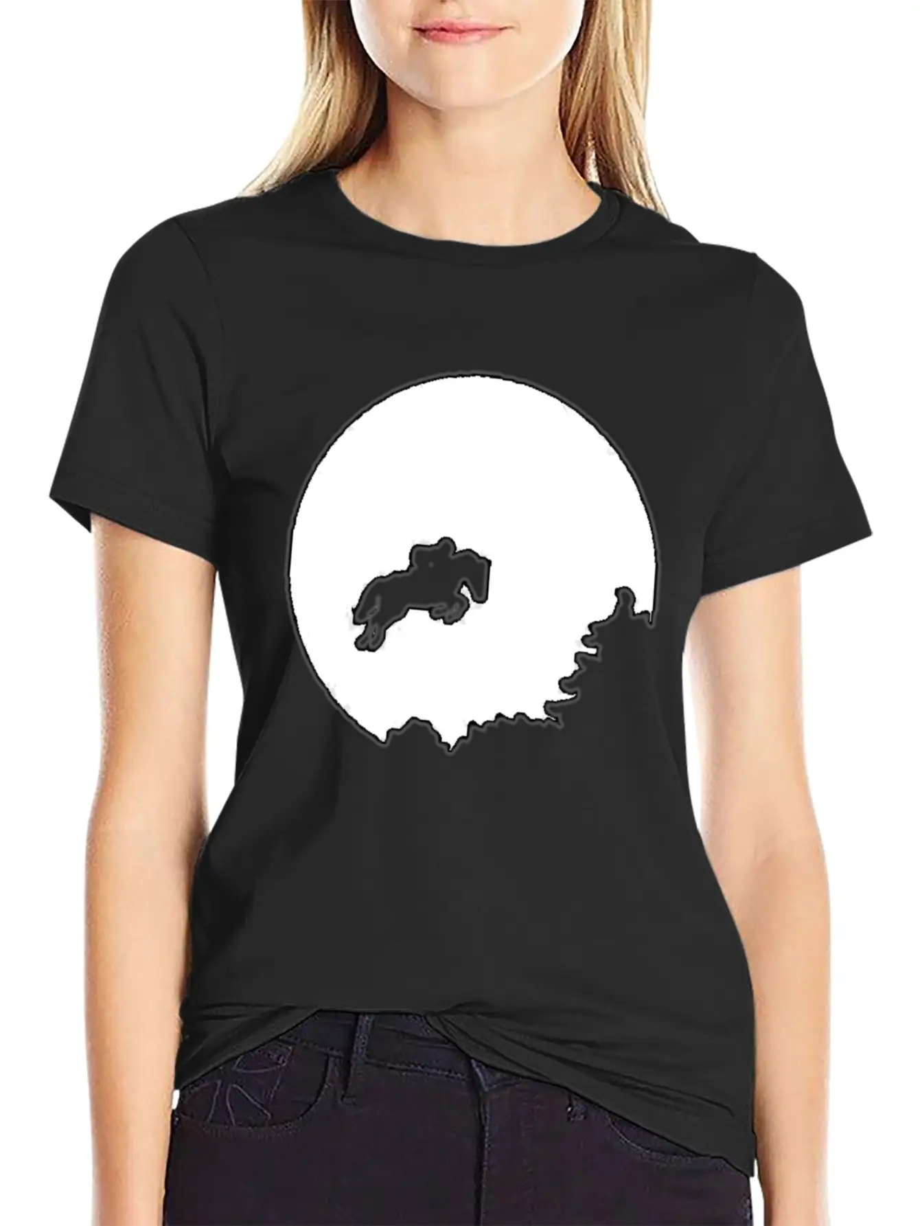 Horse Rider T Shirt Stylish Everyday T-Shirt – Unisex Basic Cotton Tee