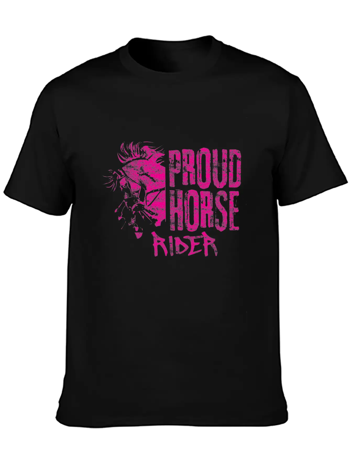 Horse Riding Gift Unisex Casual T-Shirt – Clean Design For Daily Comfort