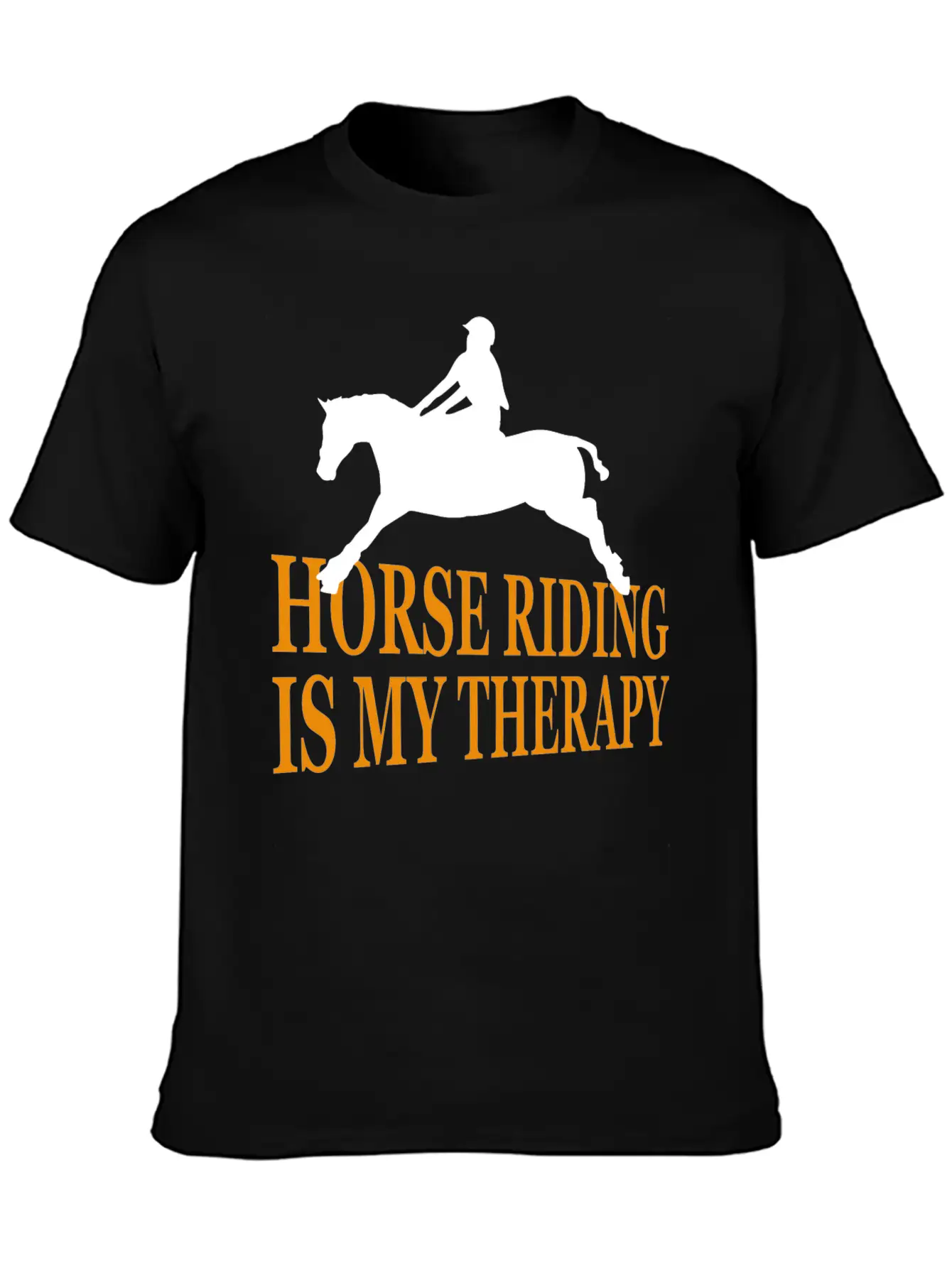 Horse, Riding, Horses Unisex Casual T-Shirt – Clean Design For Daily Comfort