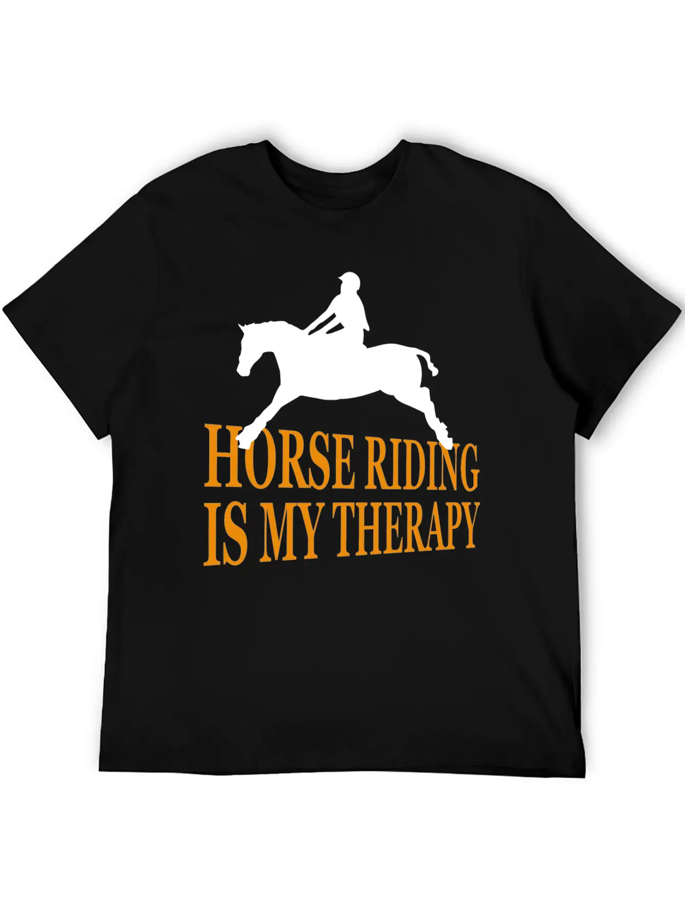 Horse, Riding, Horses Unisex Casual T-Shirt – Clean Design For Daily Comfort