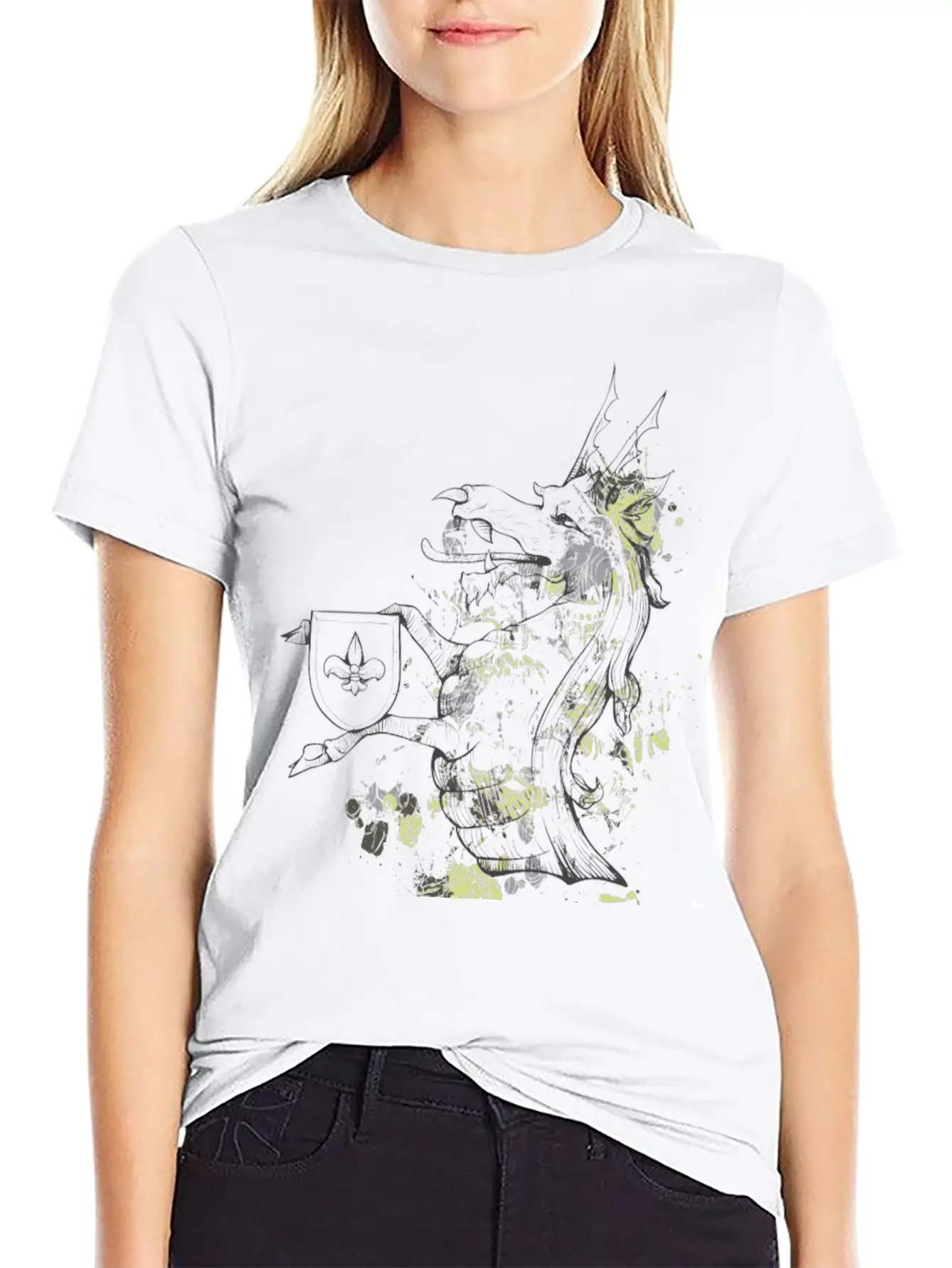 Horse Running Unisex Short Sleeve Soft Cotton T-Shirt – Casual Everyday Wear