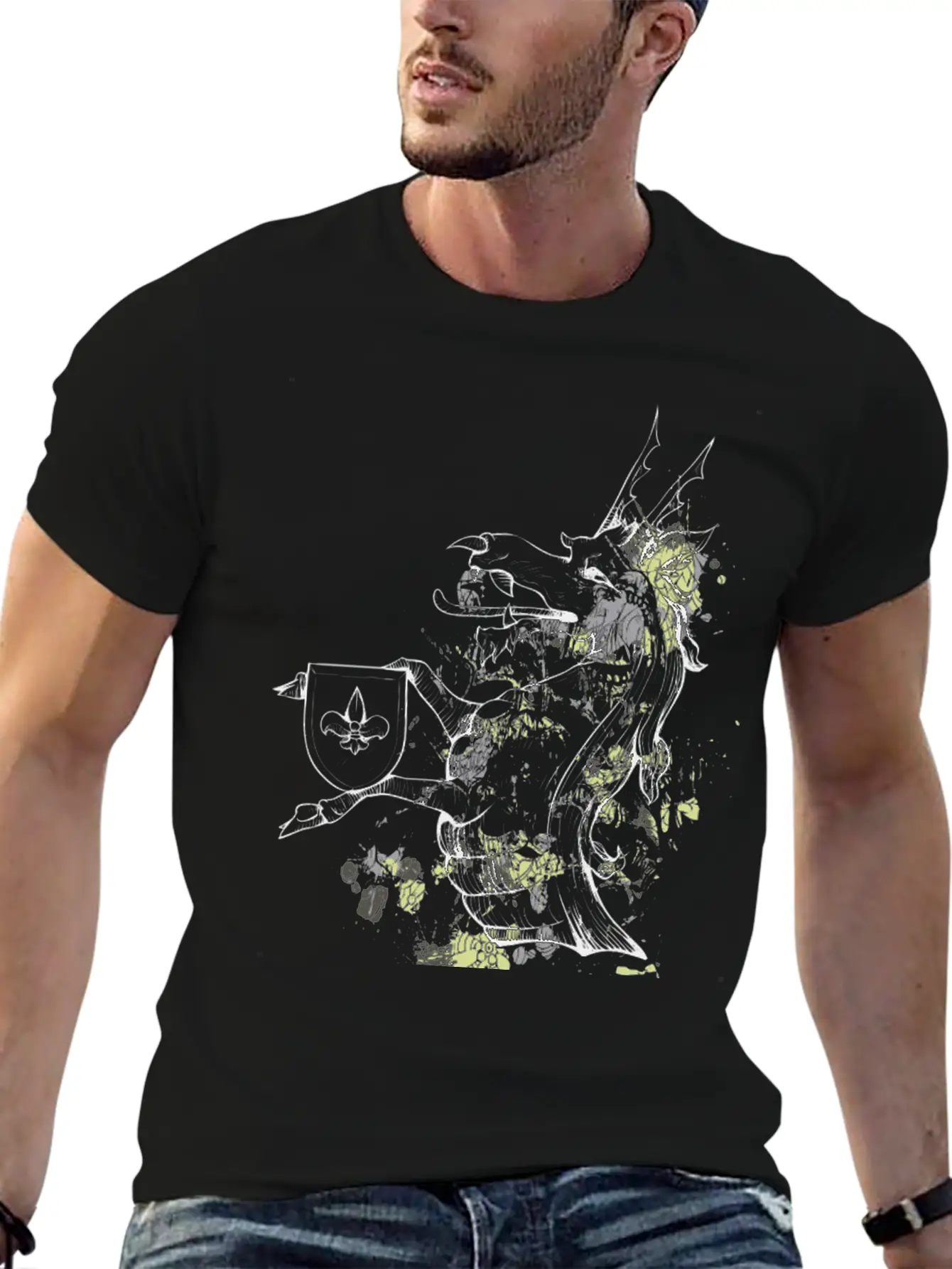 Horse Running Unisex Short Sleeve Soft Cotton T-Shirt – Casual Everyday Wear