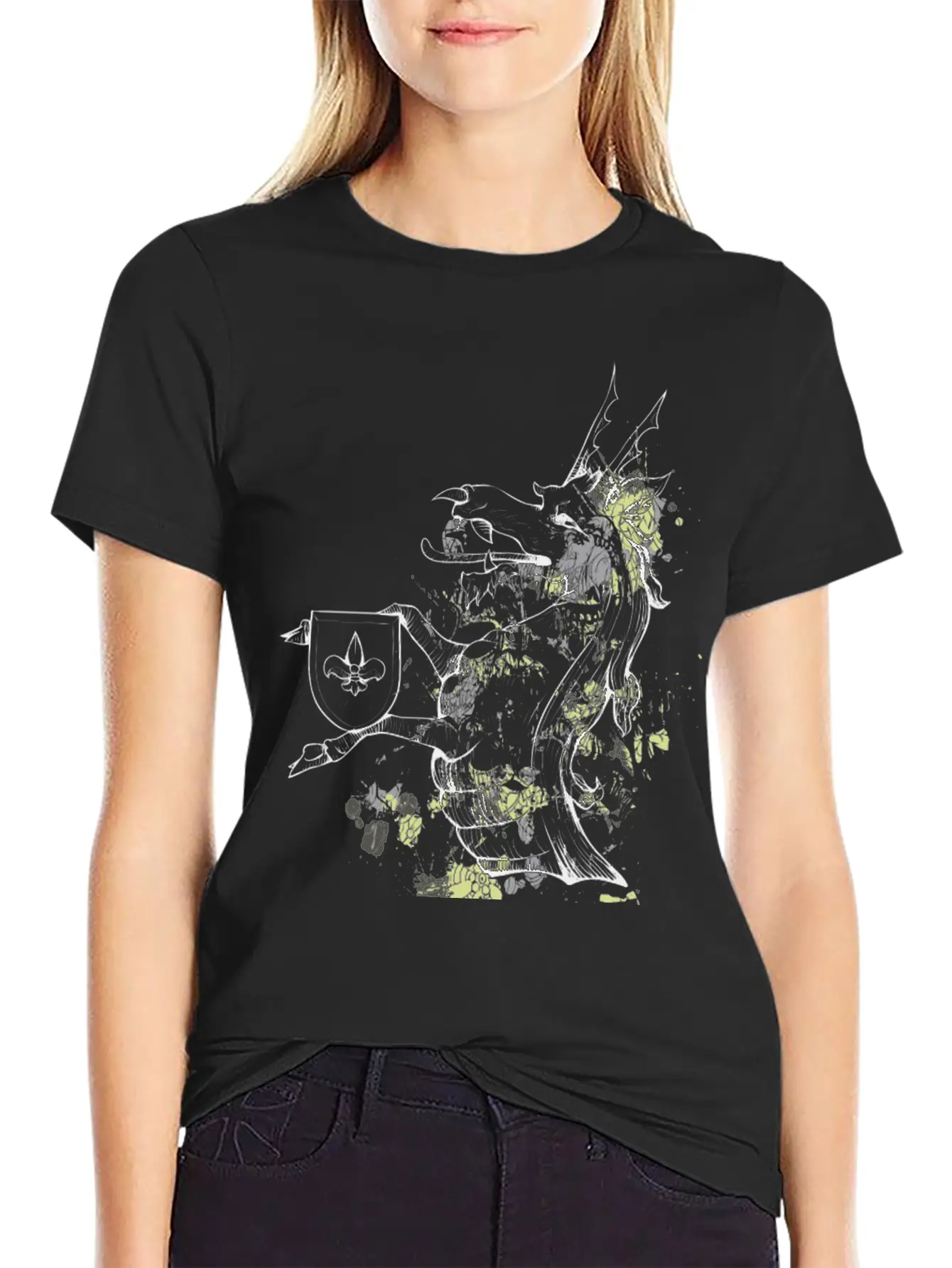 Horse Running Unisex Short Sleeve Soft Cotton T-Shirt – Casual Everyday Wear