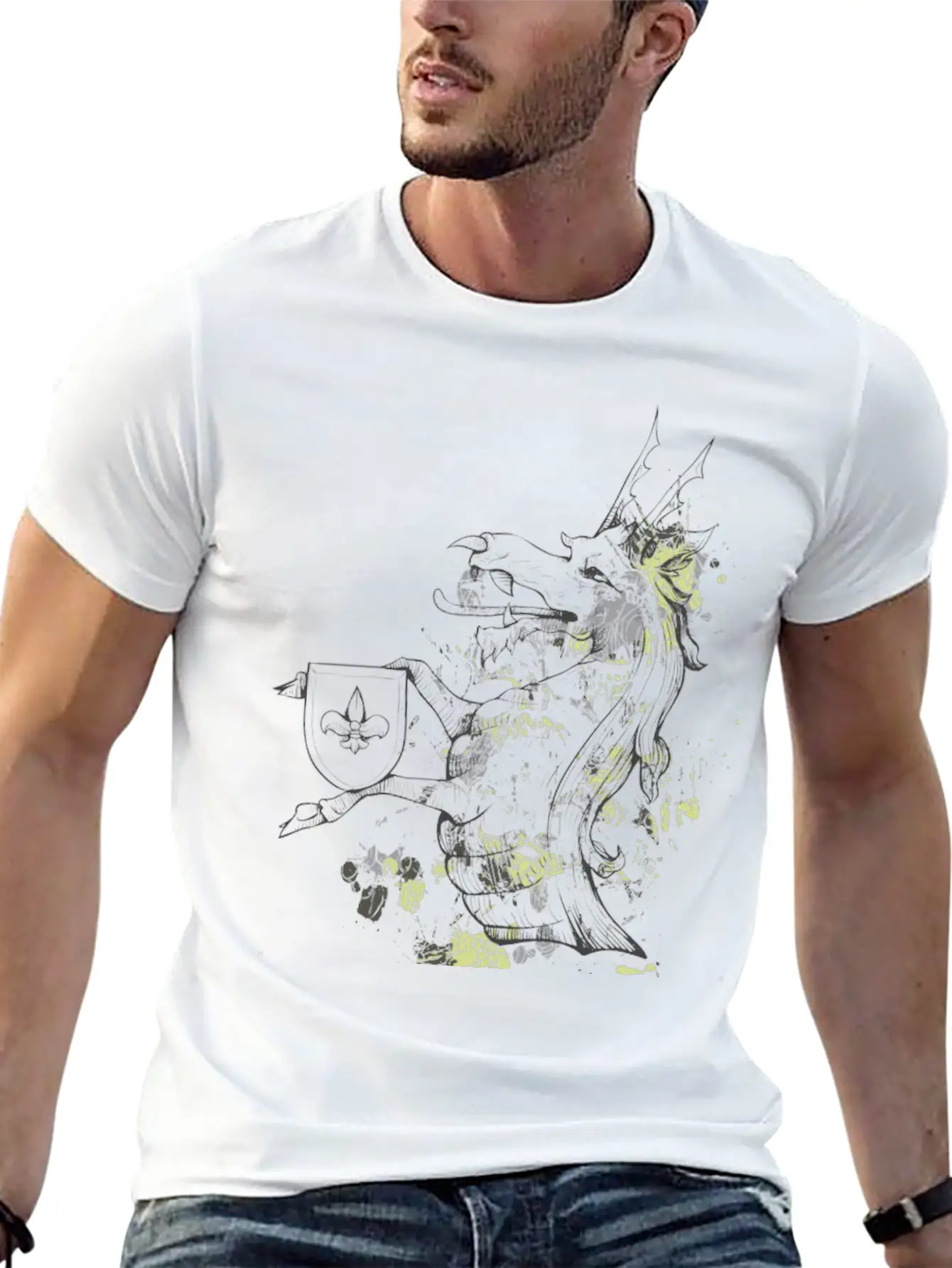 Horse Running Unisex Short Sleeve Soft Cotton T-Shirt – Casual Everyday Wear