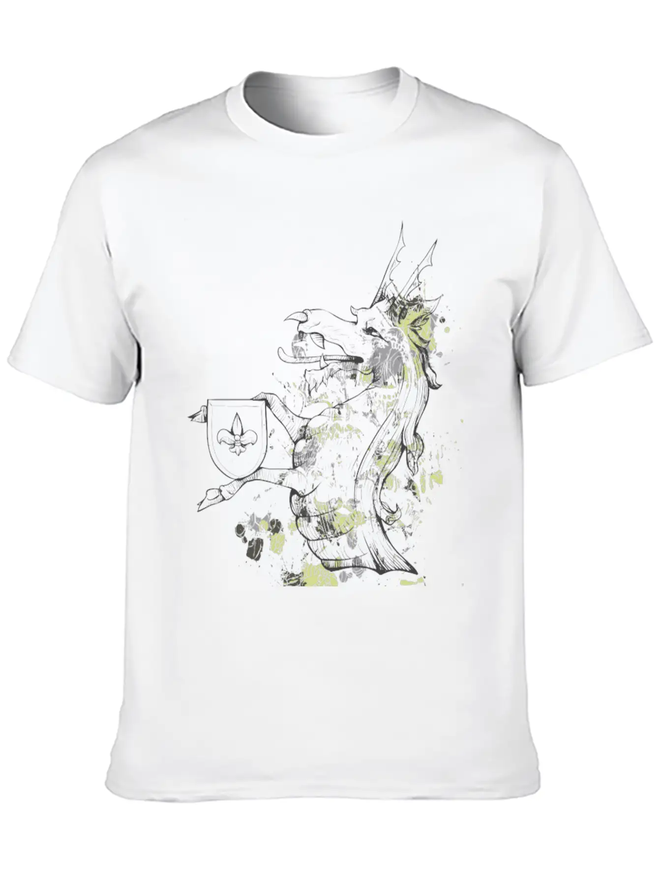 Horse Running Unisex Short Sleeve Soft Cotton T-Shirt – Casual Everyday Wear