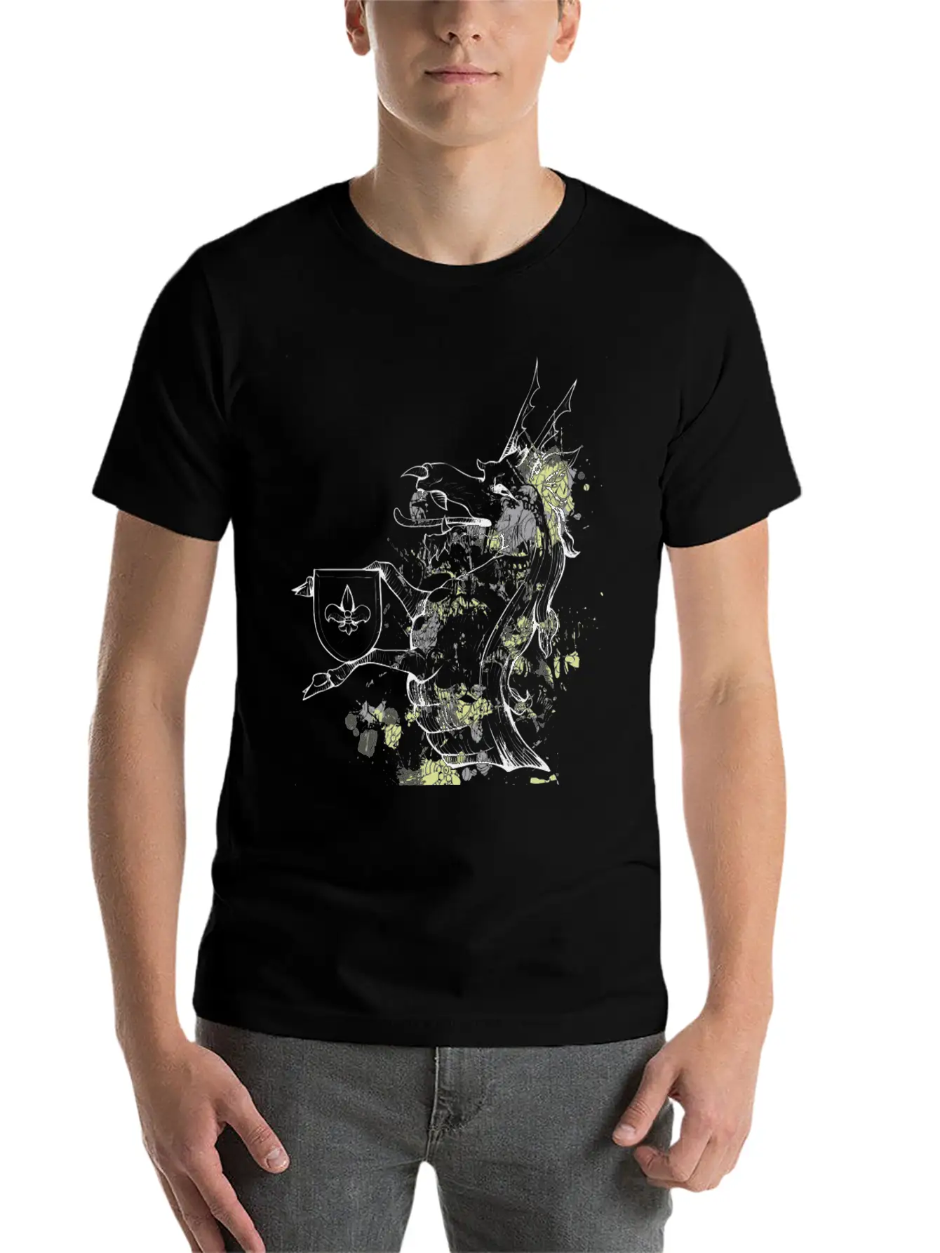 Horse Running Unisex Short Sleeve Soft Cotton T-Shirt – Casual Everyday Wear