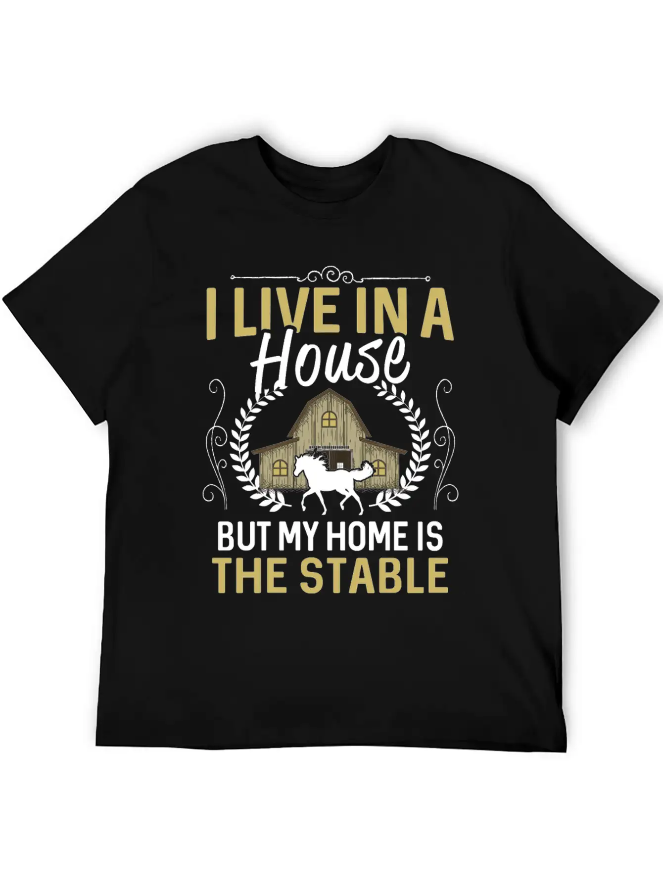 Horse Shirt - Horse Riding - Equestrian - Stable Stylish Everyday T-Shirt – Unisex Basic Cotton Tee