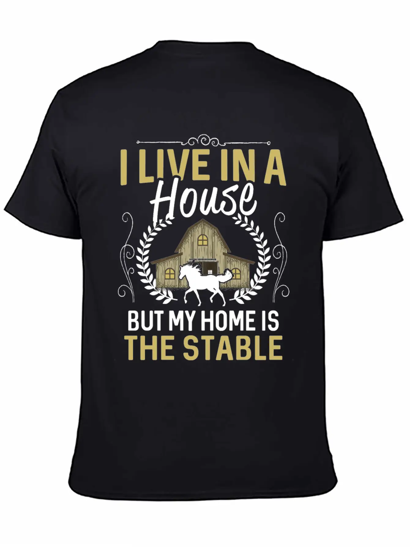 Horse Shirt - Horse Riding - Equestrian - Stable Stylish Everyday T-Shirt – Unisex Basic Cotton Tee