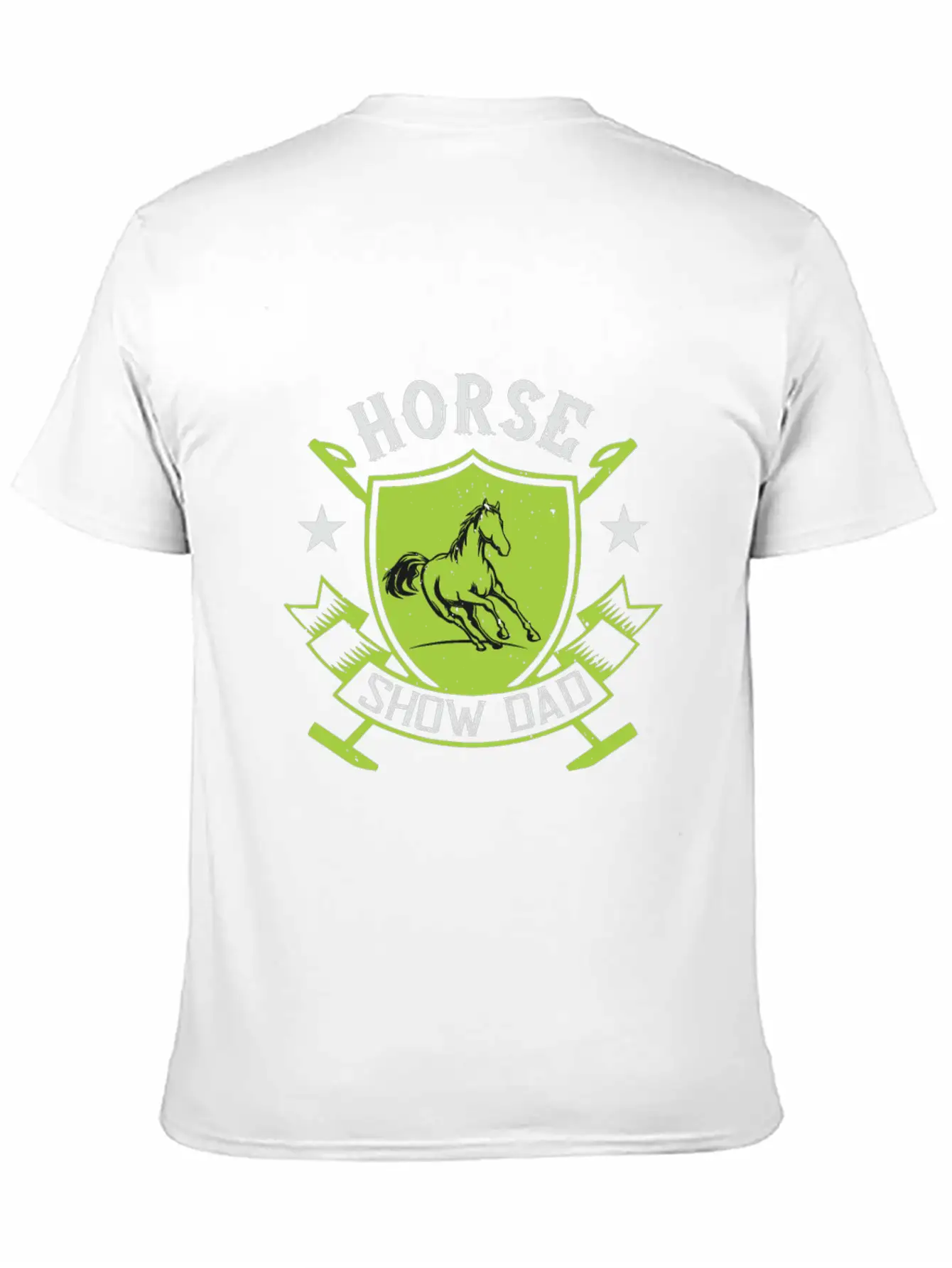 Horse Show Dad Stylish Everyday T-Shirt – Unisex Basic Cotton Tee