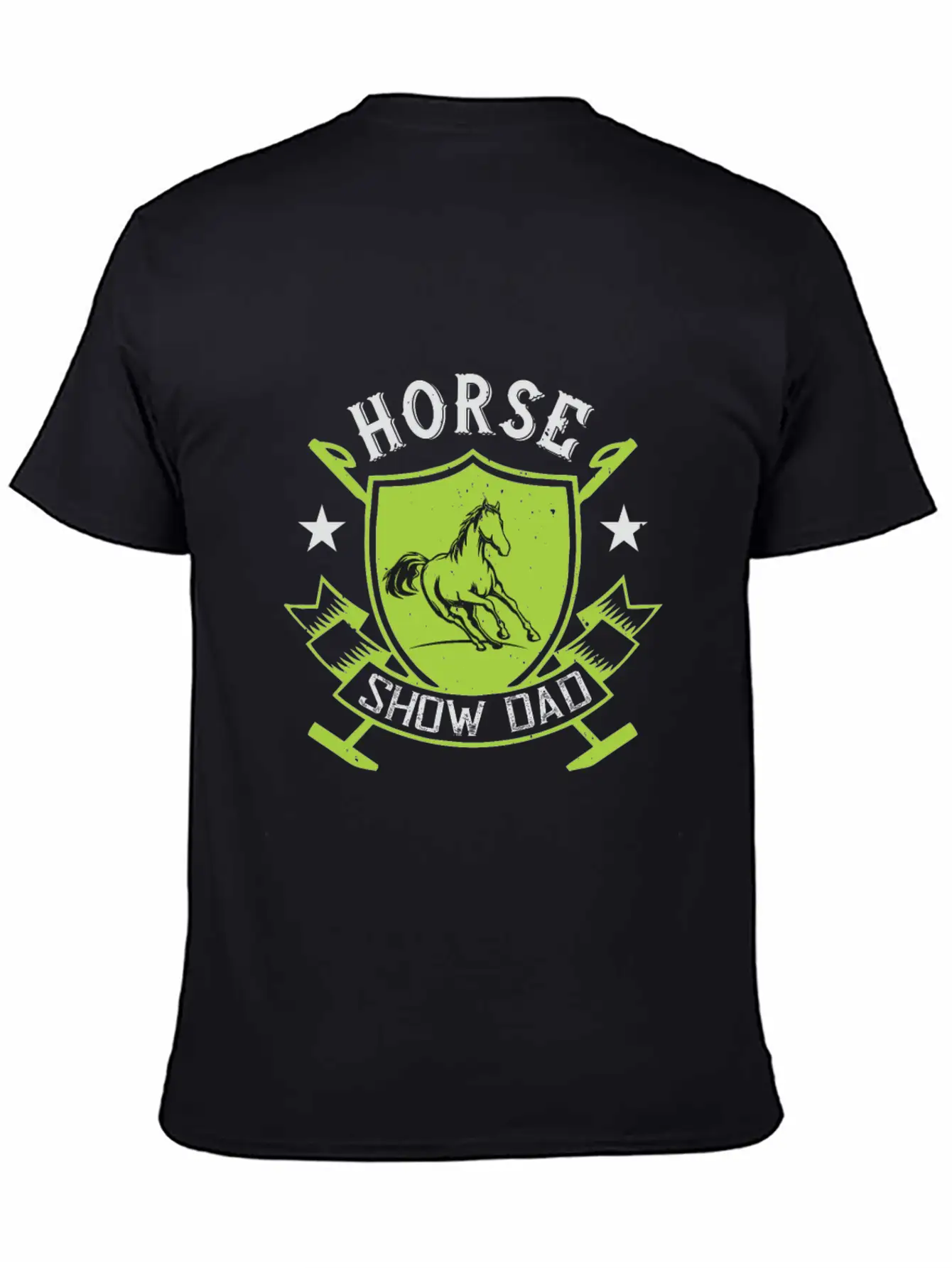 Horse Show Dad Stylish Everyday T-Shirt – Unisex Basic Cotton Tee