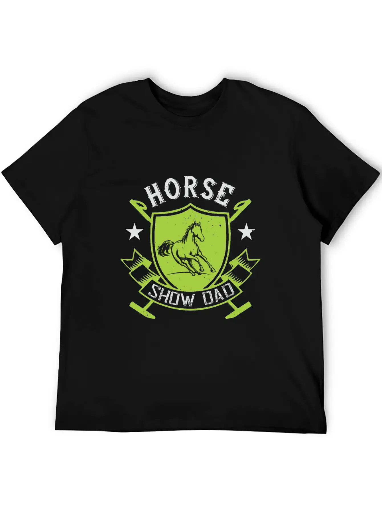 Horse Show Dad Stylish Everyday T-Shirt – Unisex Basic Cotton Tee