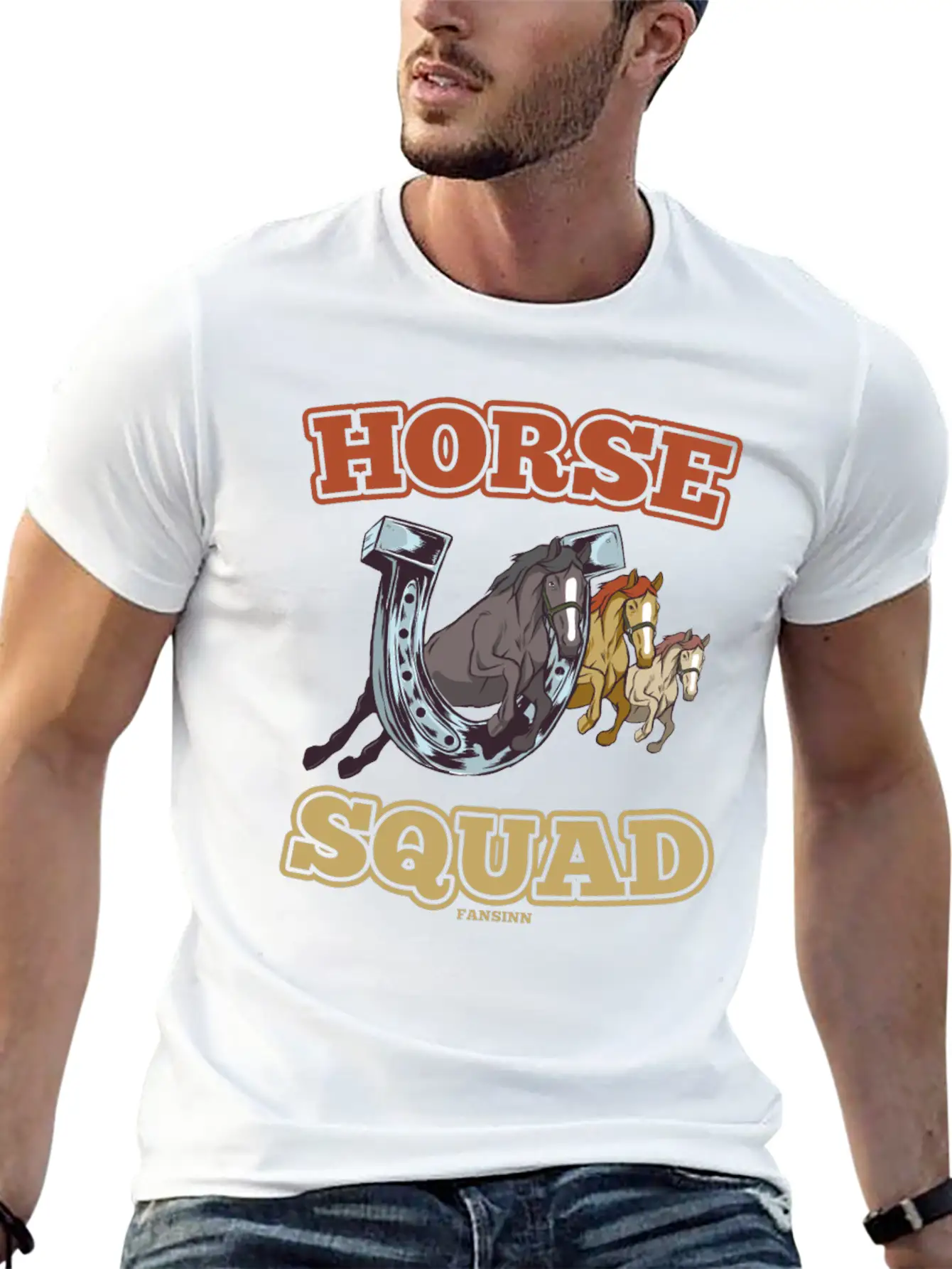 Horse Squad Timeless Short Sleeve Tee – Comfy And Minimalist Design