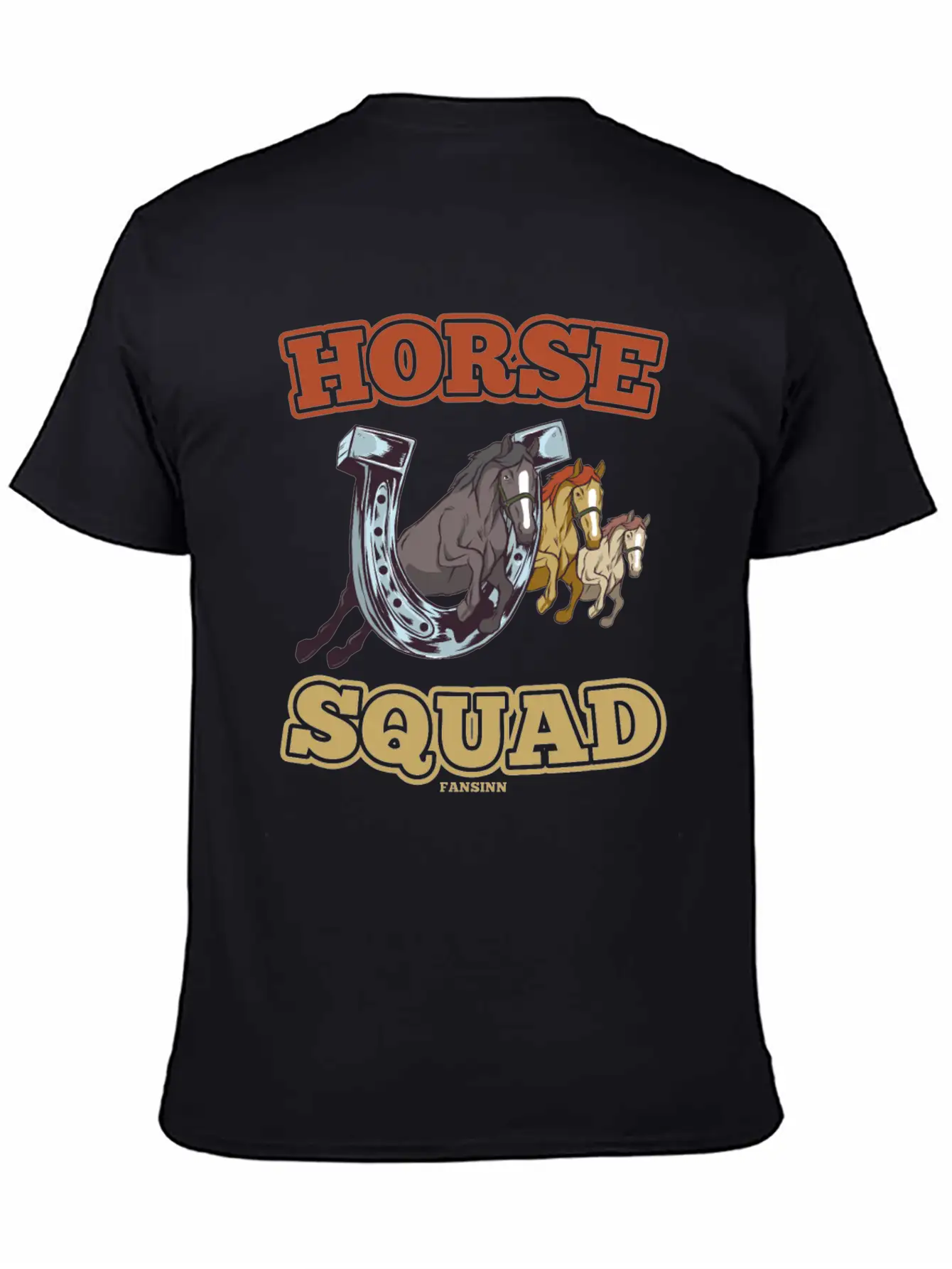 Horse Squad Timeless Short Sleeve Tee – Comfy And Minimalist Design