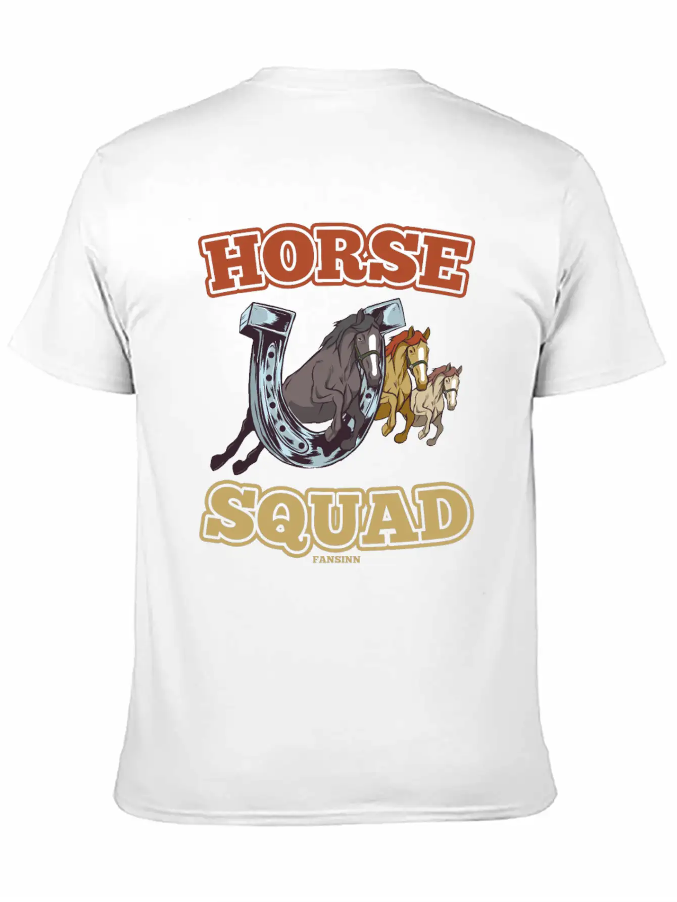 Horse Squad Timeless Short Sleeve Tee – Comfy And Minimalist Design