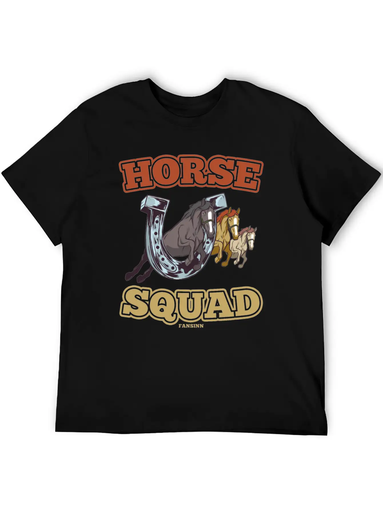 Horse Squad Timeless Short Sleeve Tee – Comfy And Minimalist Design