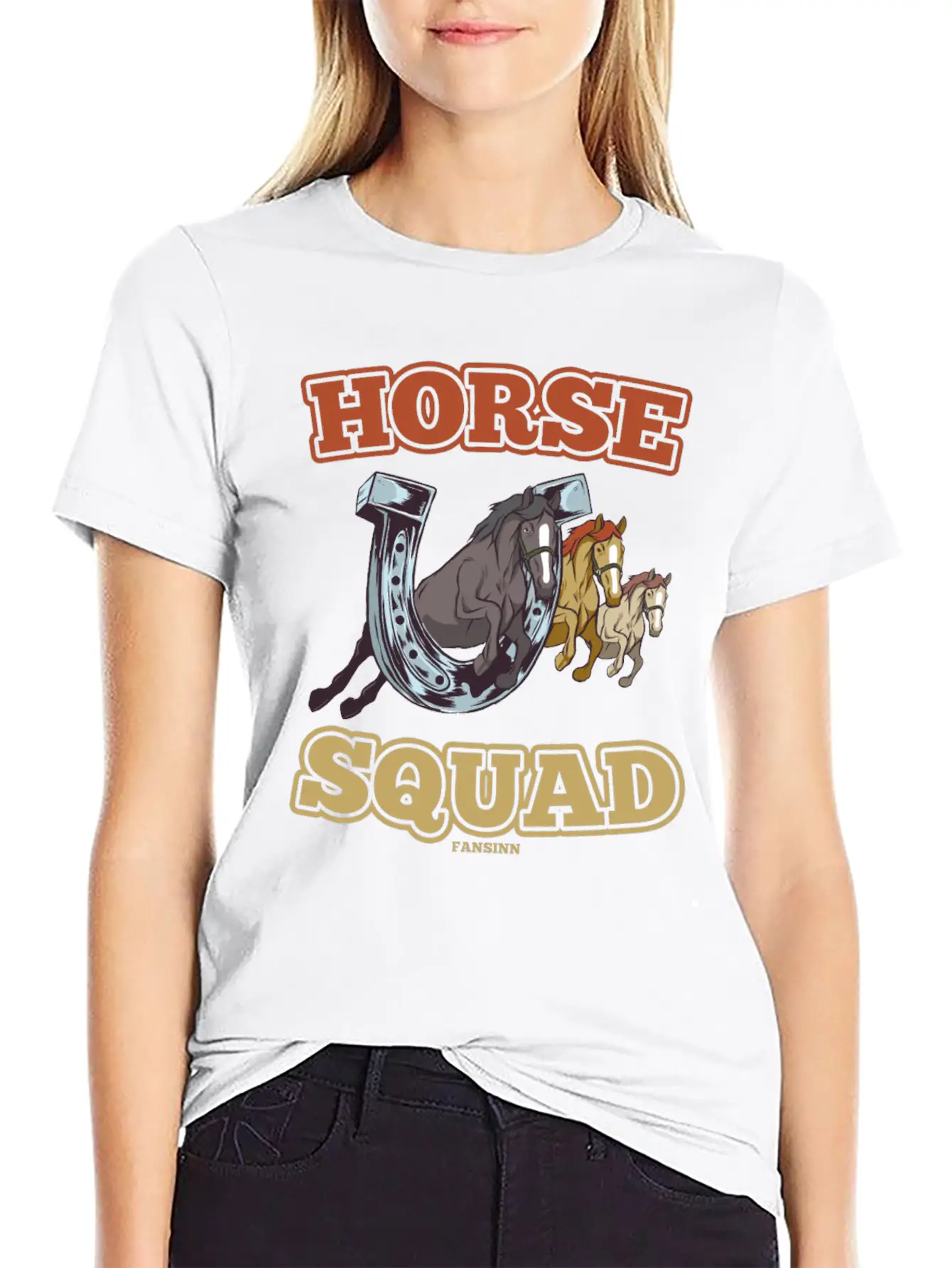 Horse Squad Timeless Short Sleeve Tee – Comfy And Minimalist Design