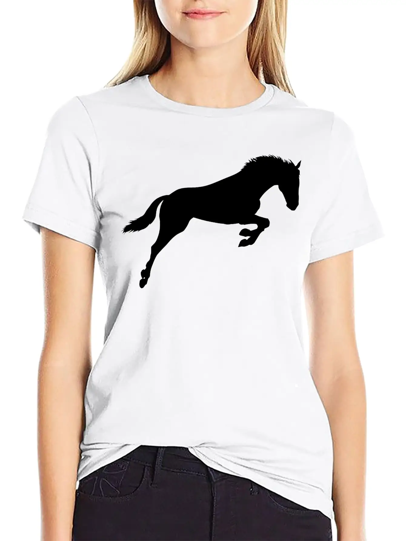 Horse Stylish Everyday T-Shirt – Unisex Basic Cotton Tee