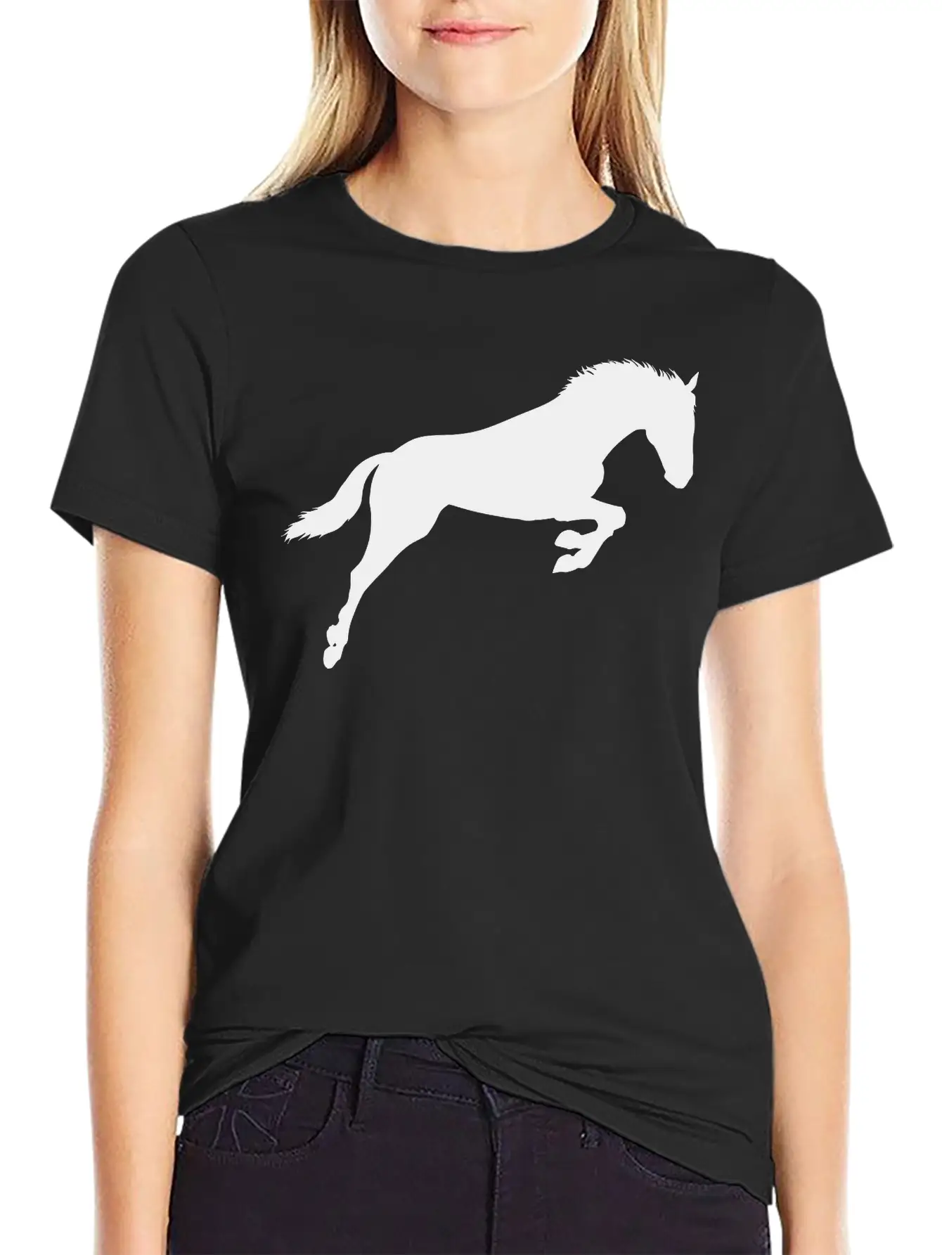 Horse Stylish Everyday T-Shirt – Unisex Basic Cotton Tee