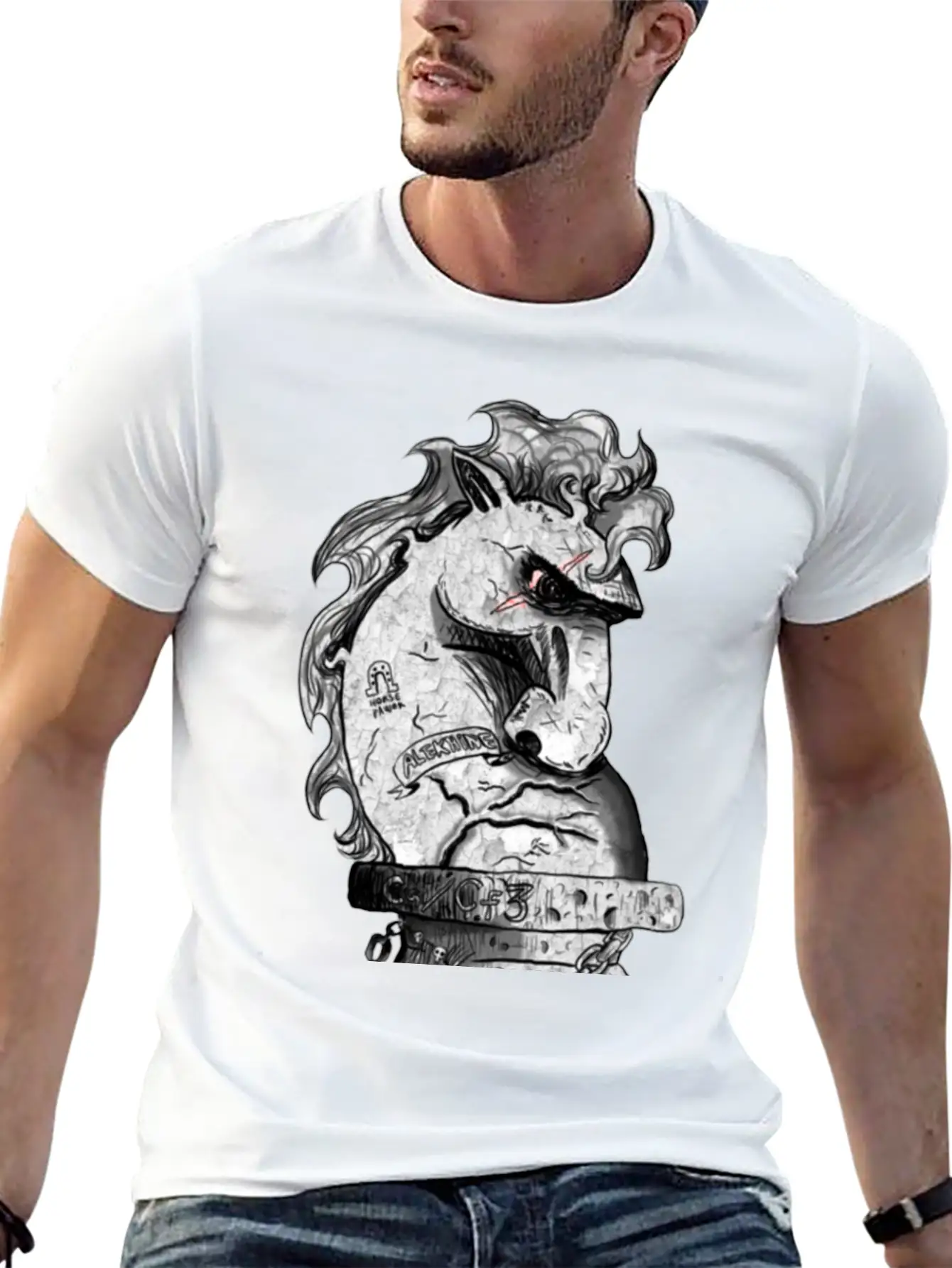 Horse Timeless Short Sleeve Tee – Comfy And Minimalist Design