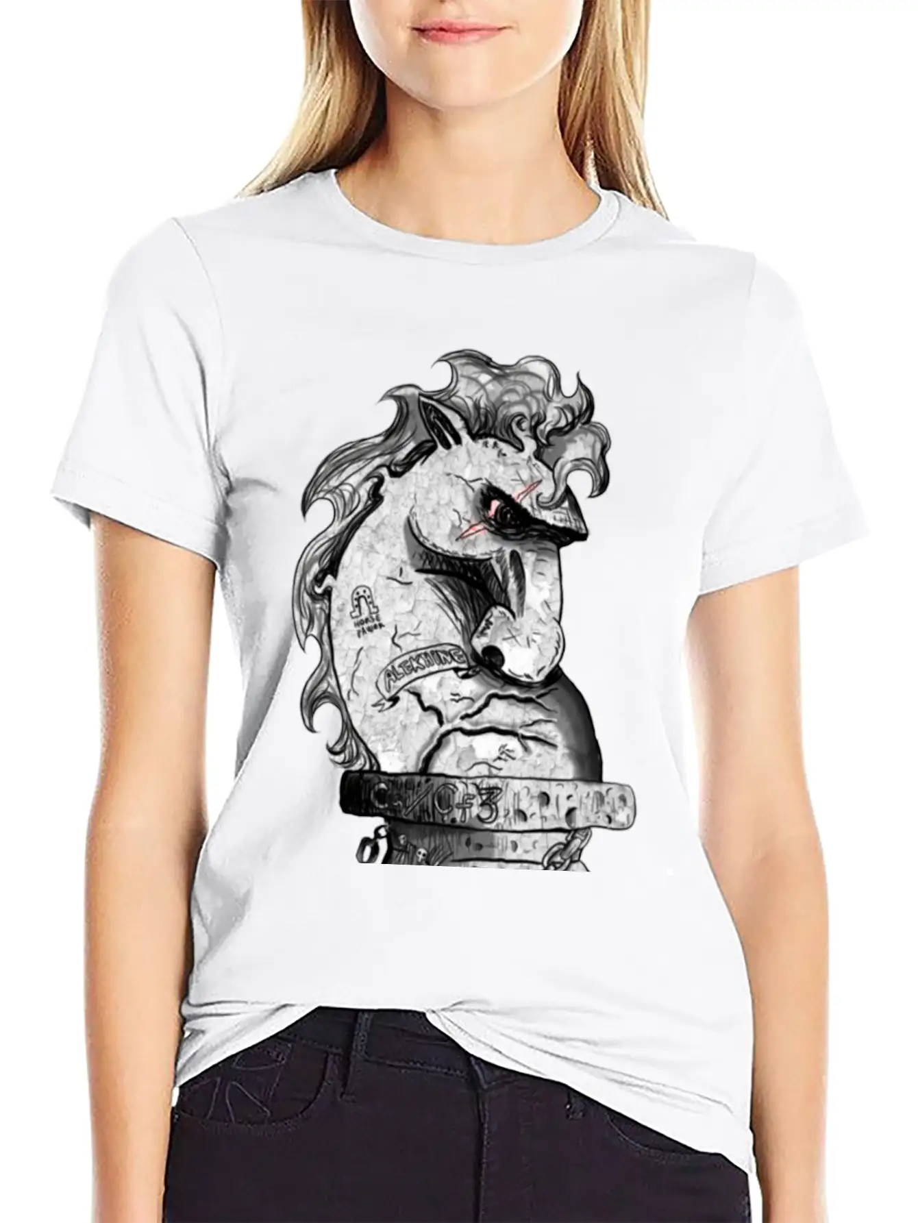 Horse Timeless Short Sleeve Tee – Comfy And Minimalist Design