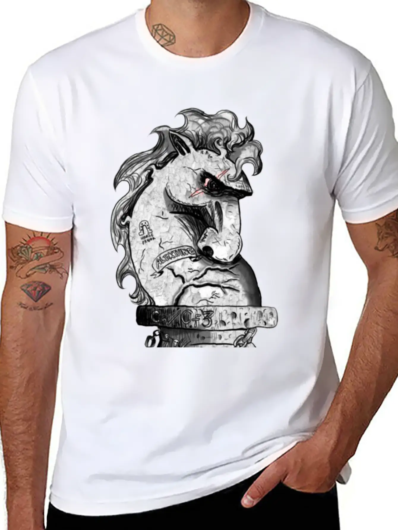 Horse Timeless Short Sleeve Tee – Comfy And Minimalist Design