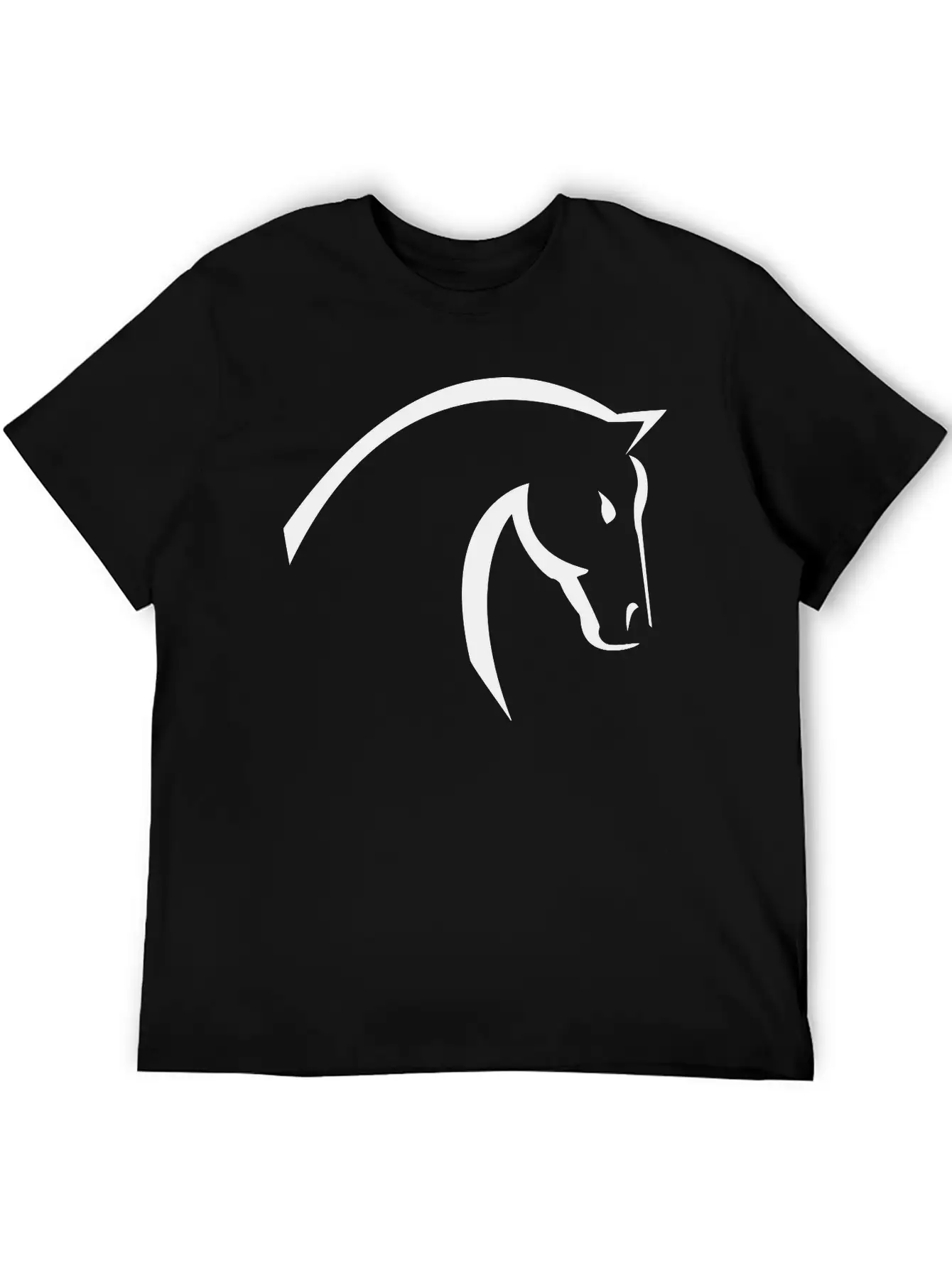 Horse Unisex Casual T-Shirt – Clean Design For Daily Comfort