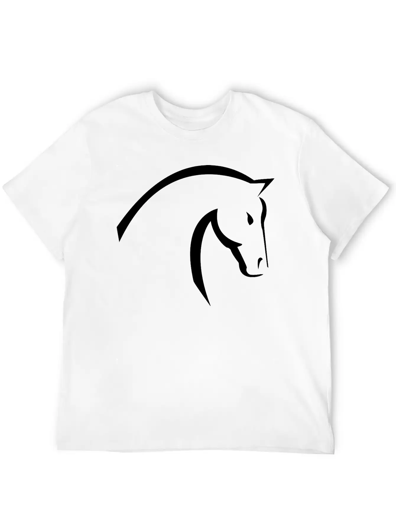 Horse Unisex Casual T-Shirt – Clean Design For Daily Comfort