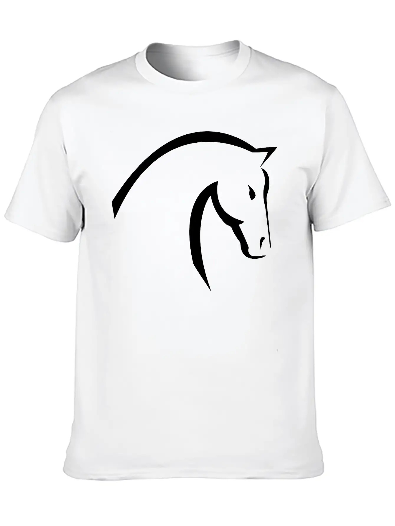 Horse Unisex Casual T-Shirt – Clean Design For Daily Comfort