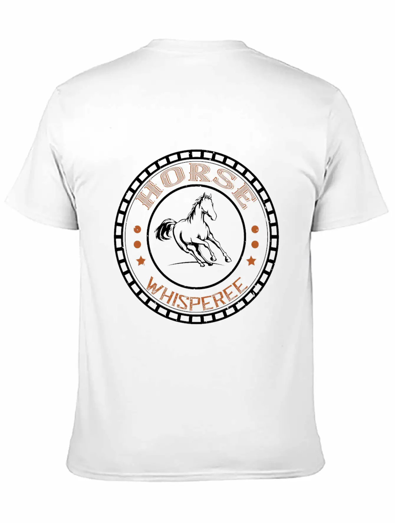 Horse Whisperer Unisex Short Sleeve Soft Cotton T-Shirt – Casual Everyday Wear