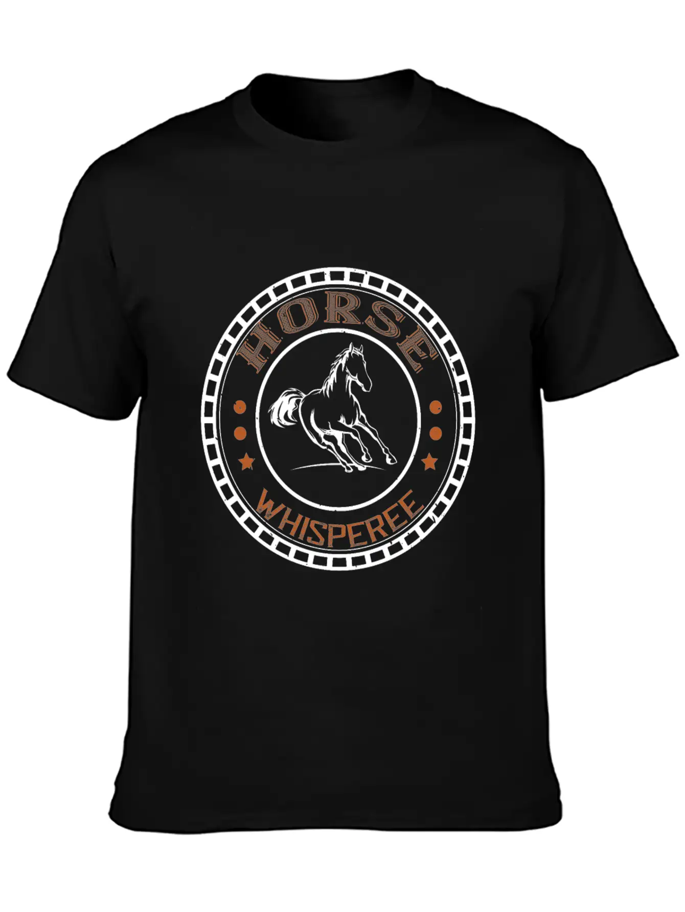 Horse Whisperer Unisex Short Sleeve Soft Cotton T-Shirt – Casual Everyday Wear