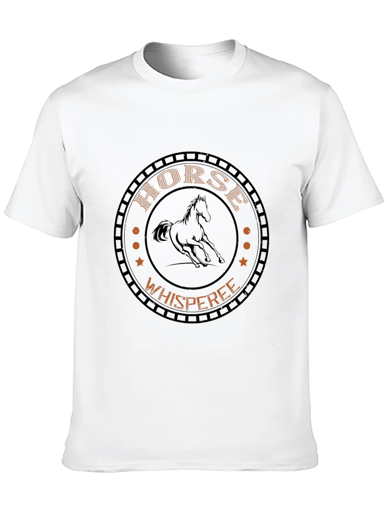 Horse Whisperer Unisex Short Sleeve Soft Cotton T-Shirt – Casual Everyday Wear