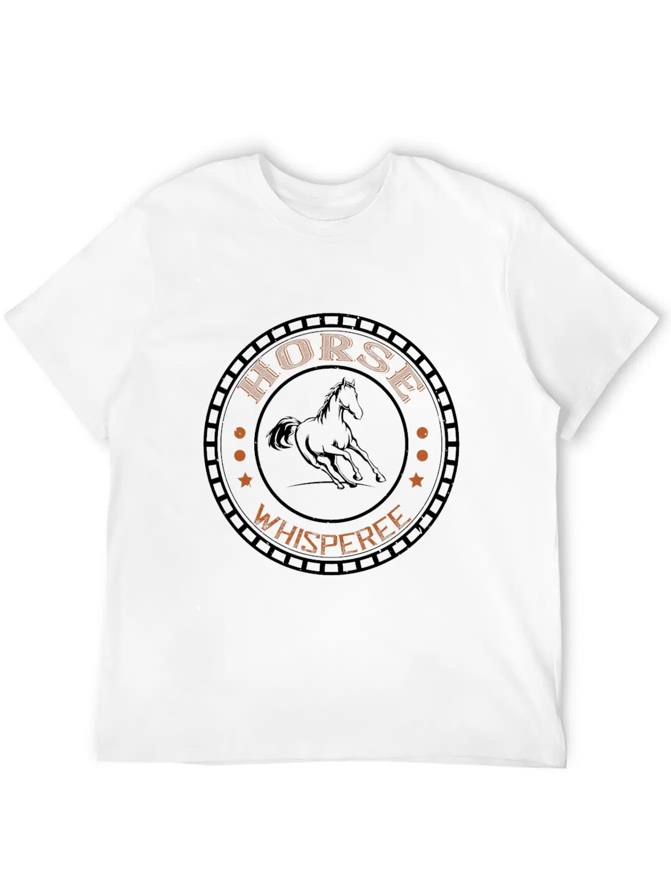 Horse Whisperer Unisex Short Sleeve Soft Cotton T-Shirt – Casual Everyday Wear