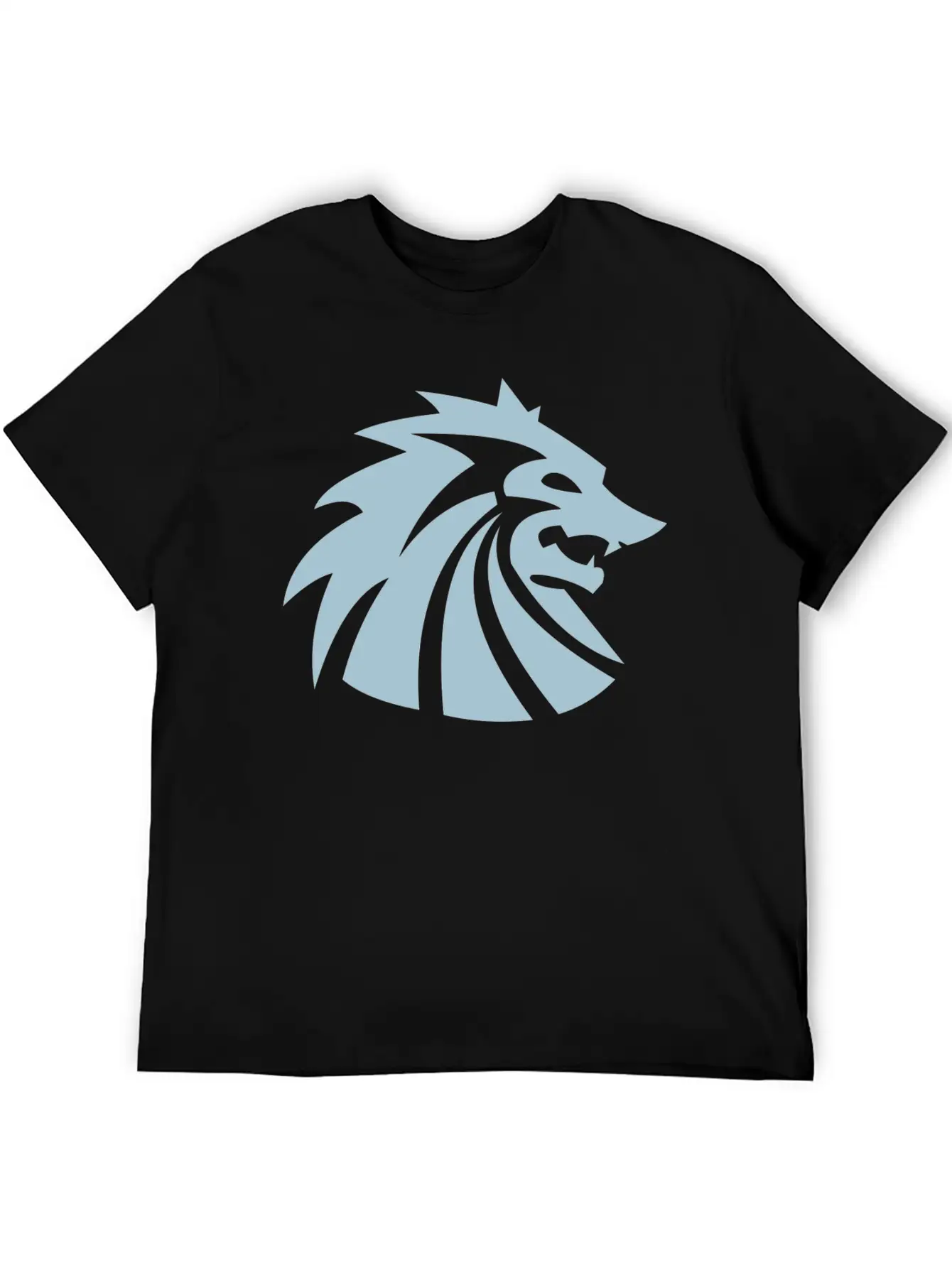 Horse Wolf Unisex Short Sleeve Soft Cotton T-Shirt – Casual Everyday Wear