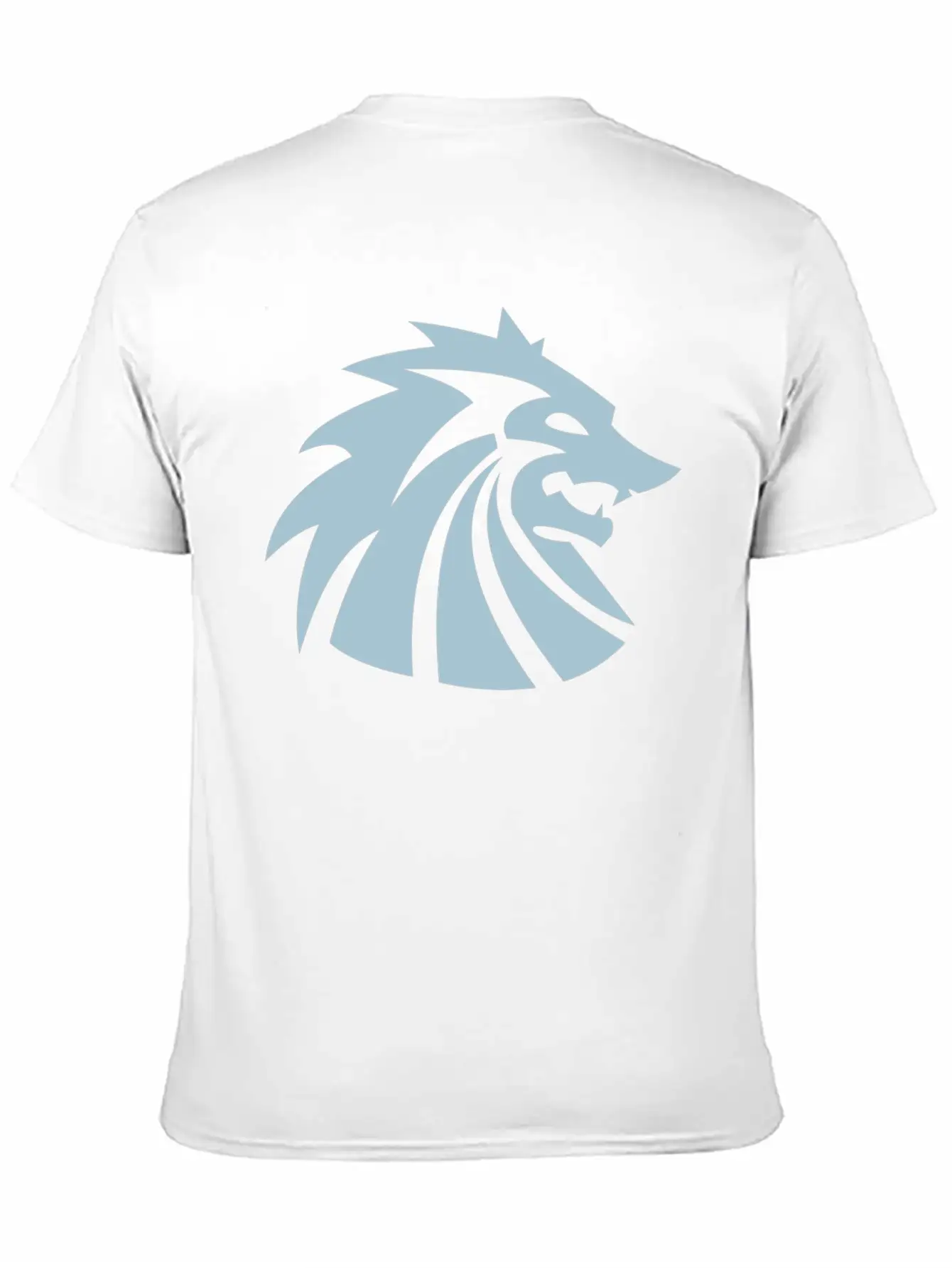 Horse Wolf Unisex Short Sleeve Soft Cotton T-Shirt – Casual Everyday Wear