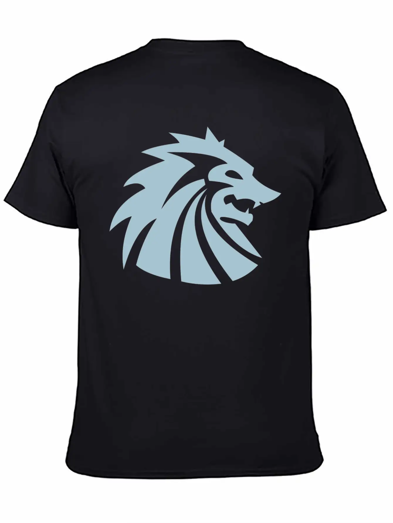Horse Wolf Unisex Short Sleeve Soft Cotton T-Shirt – Casual Everyday Wear