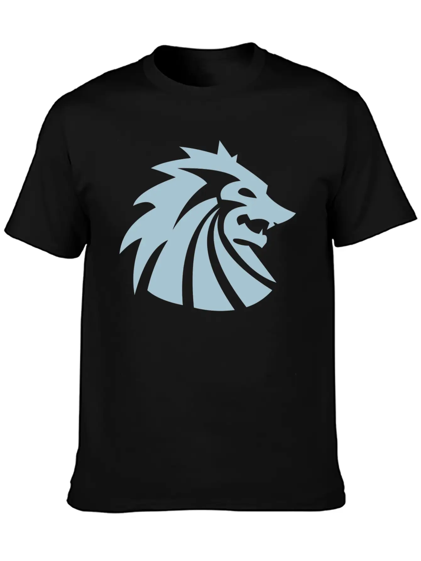 Horse Wolf Unisex Short Sleeve Soft Cotton T-Shirt – Casual Everyday Wear