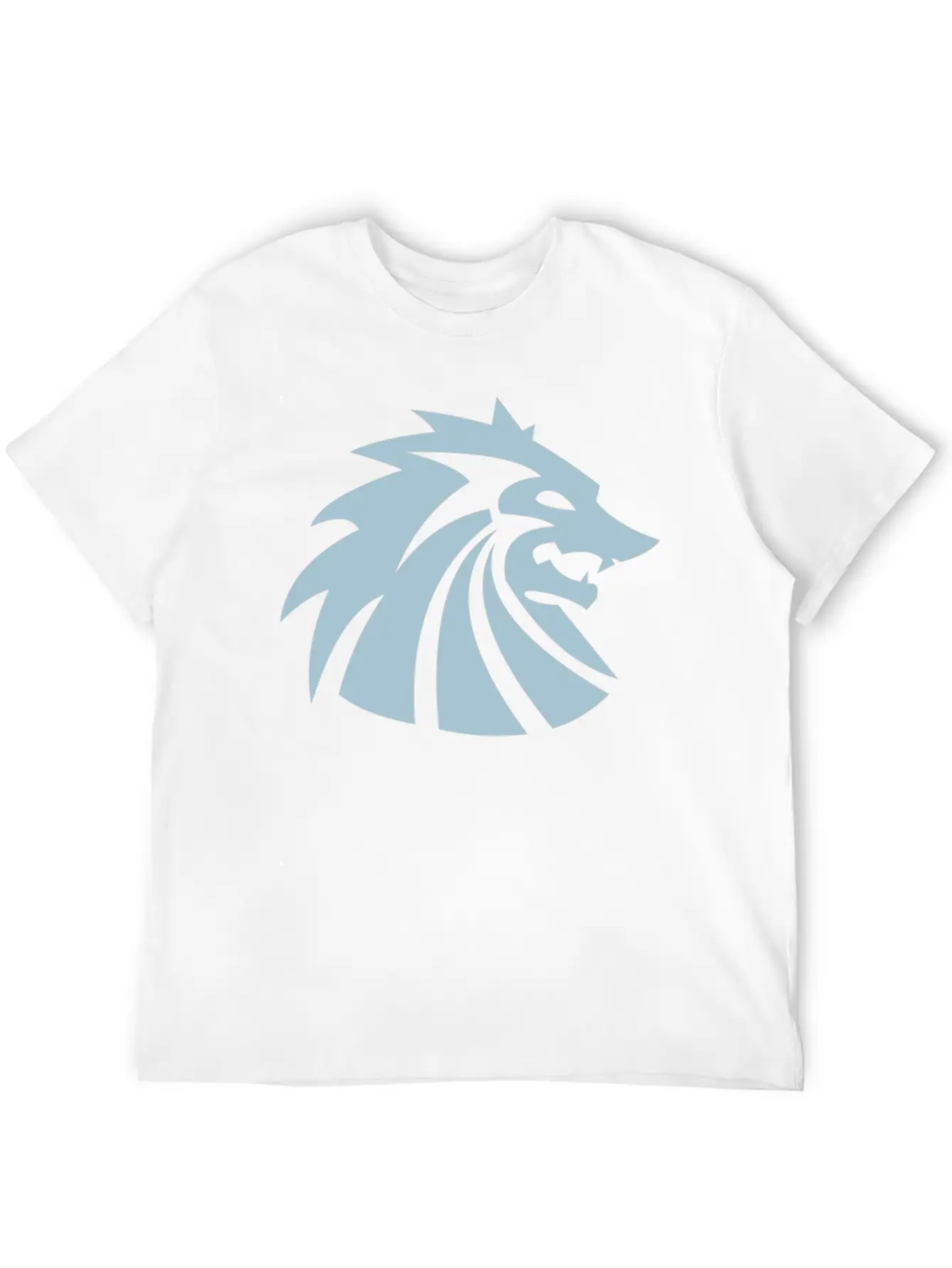 Horse Wolf Unisex Short Sleeve Soft Cotton T-Shirt – Casual Everyday Wear