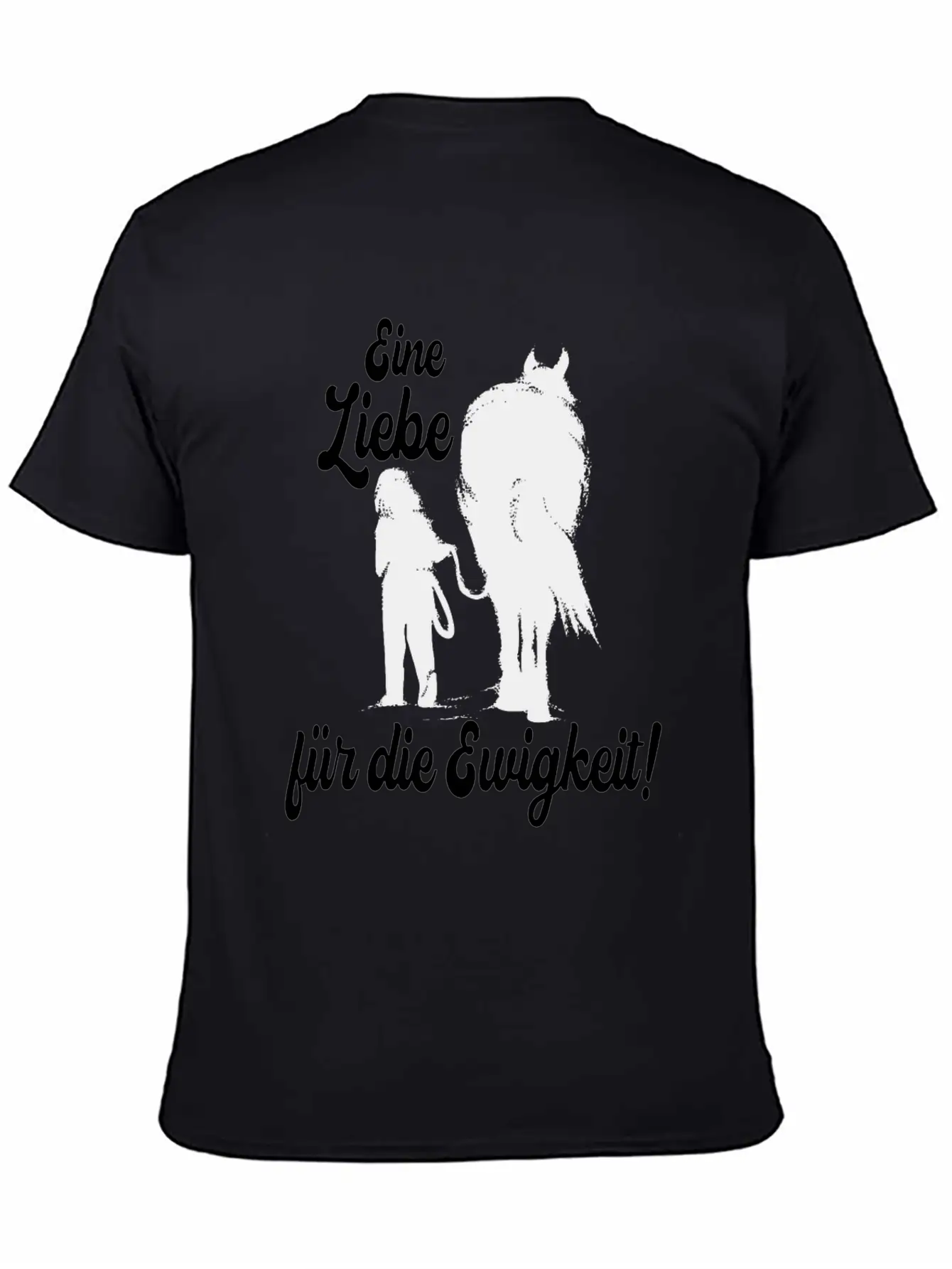 Horses Riding Love Faithfulness Retailer Horse Unisex Short Sleeve Soft Cotton T-Shirt – Casual Everyday Wear