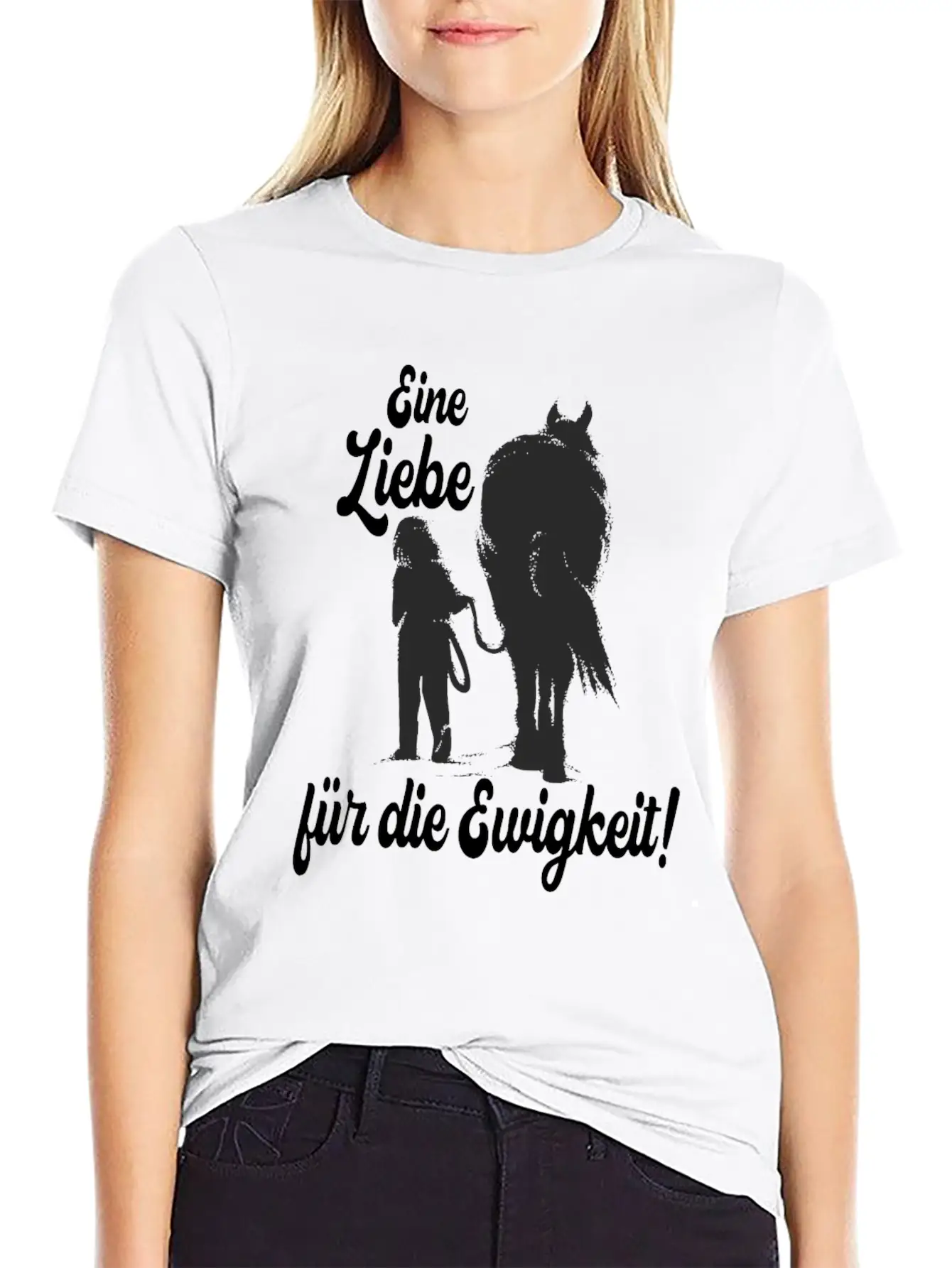 Horses Riding Love Faithfulness Retailer Horse Unisex Short Sleeve Soft Cotton T-Shirt – Casual Everyday Wear