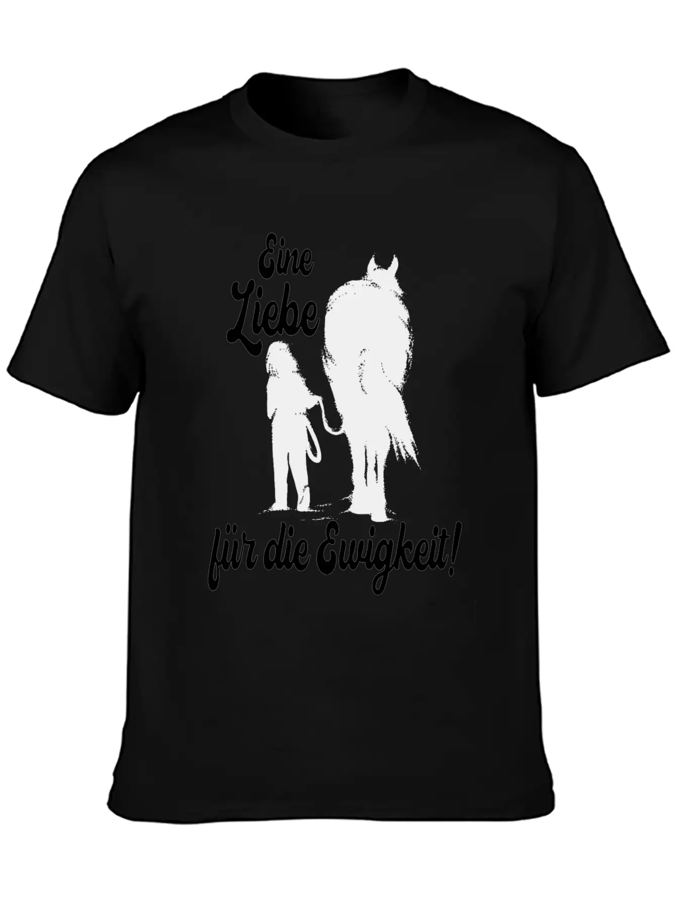 Horses Riding Love Faithfulness Retailer Horse Unisex Short Sleeve Soft Cotton T-Shirt – Casual Everyday Wear