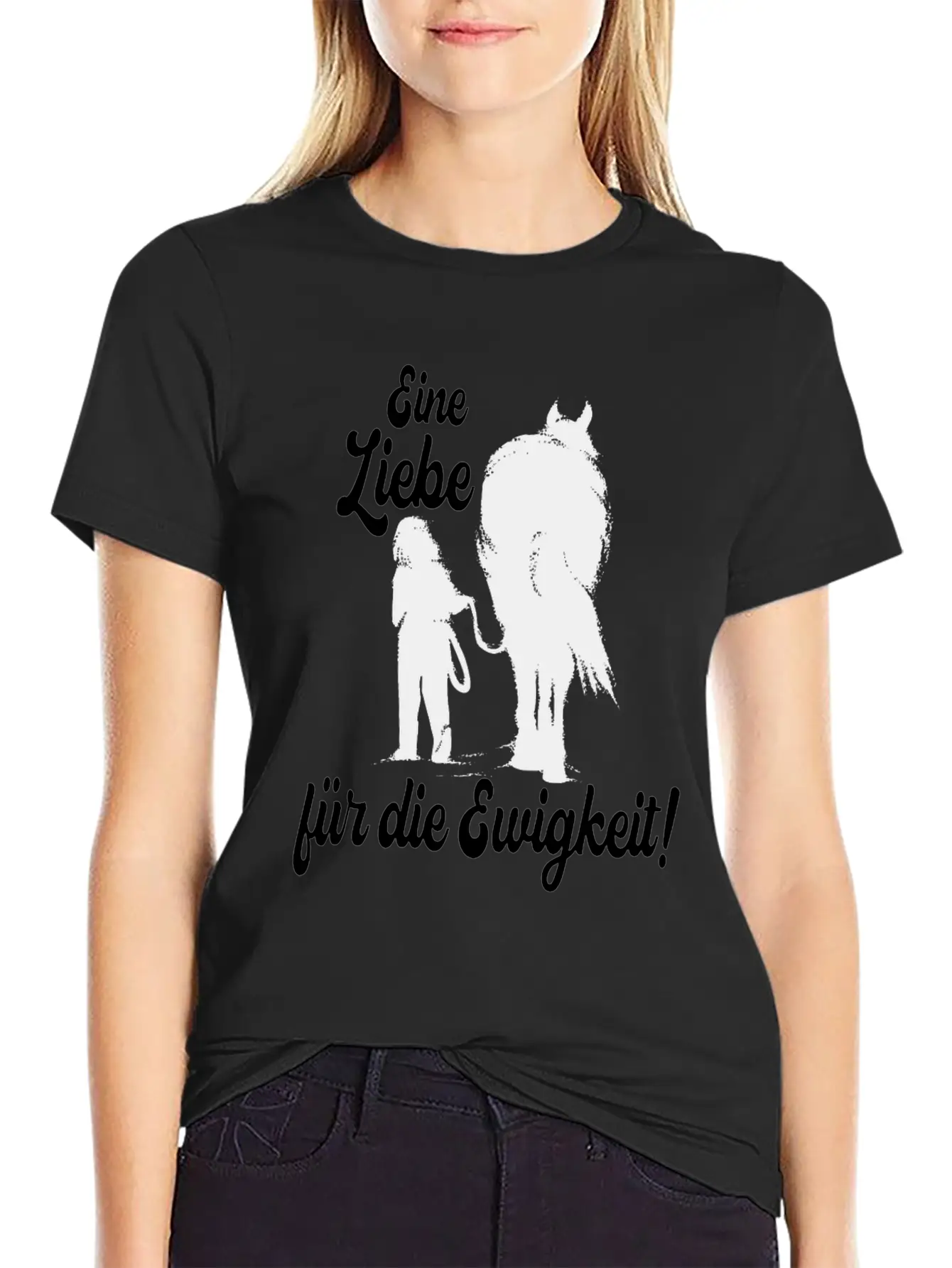 Horses Riding Love Faithfulness Retailer Horse Unisex Short Sleeve Soft Cotton T-Shirt – Casual Everyday Wear