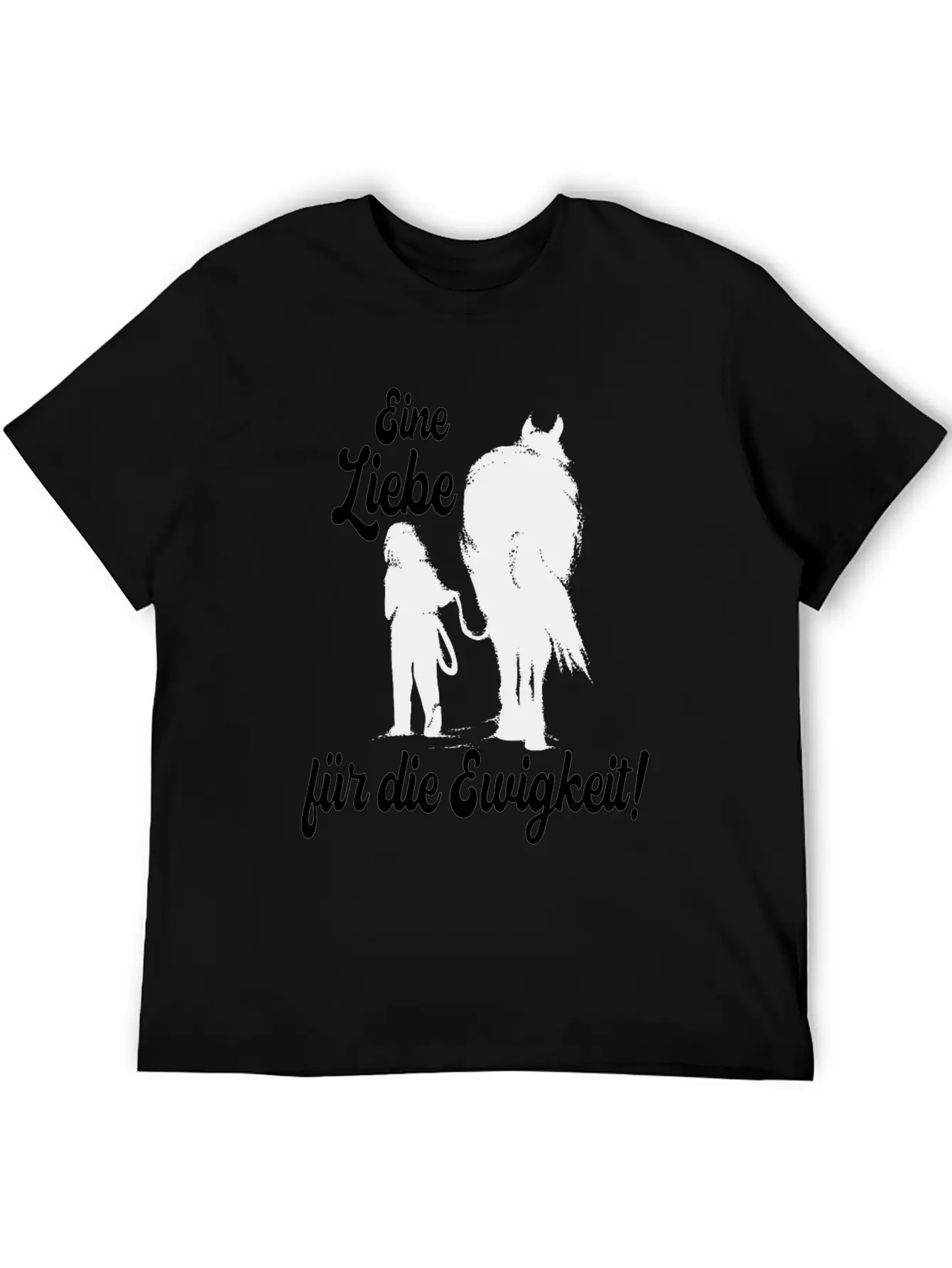 Horses Riding Love Faithfulness Retailer Horse Unisex Short Sleeve Soft Cotton T-Shirt – Casual Everyday Wear