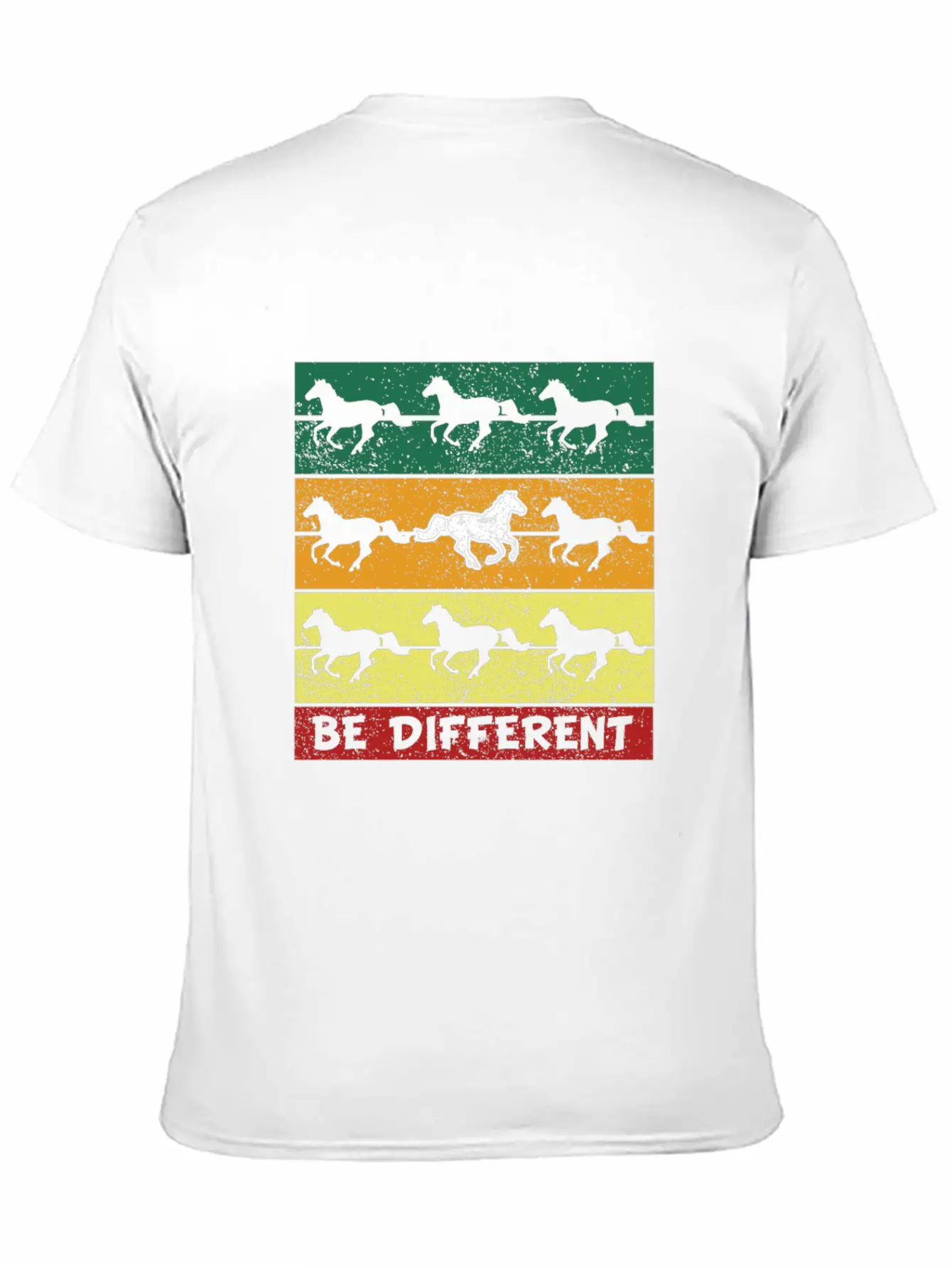 Horses Timeless Short Sleeve Tee – Comfy And Minimalist Design