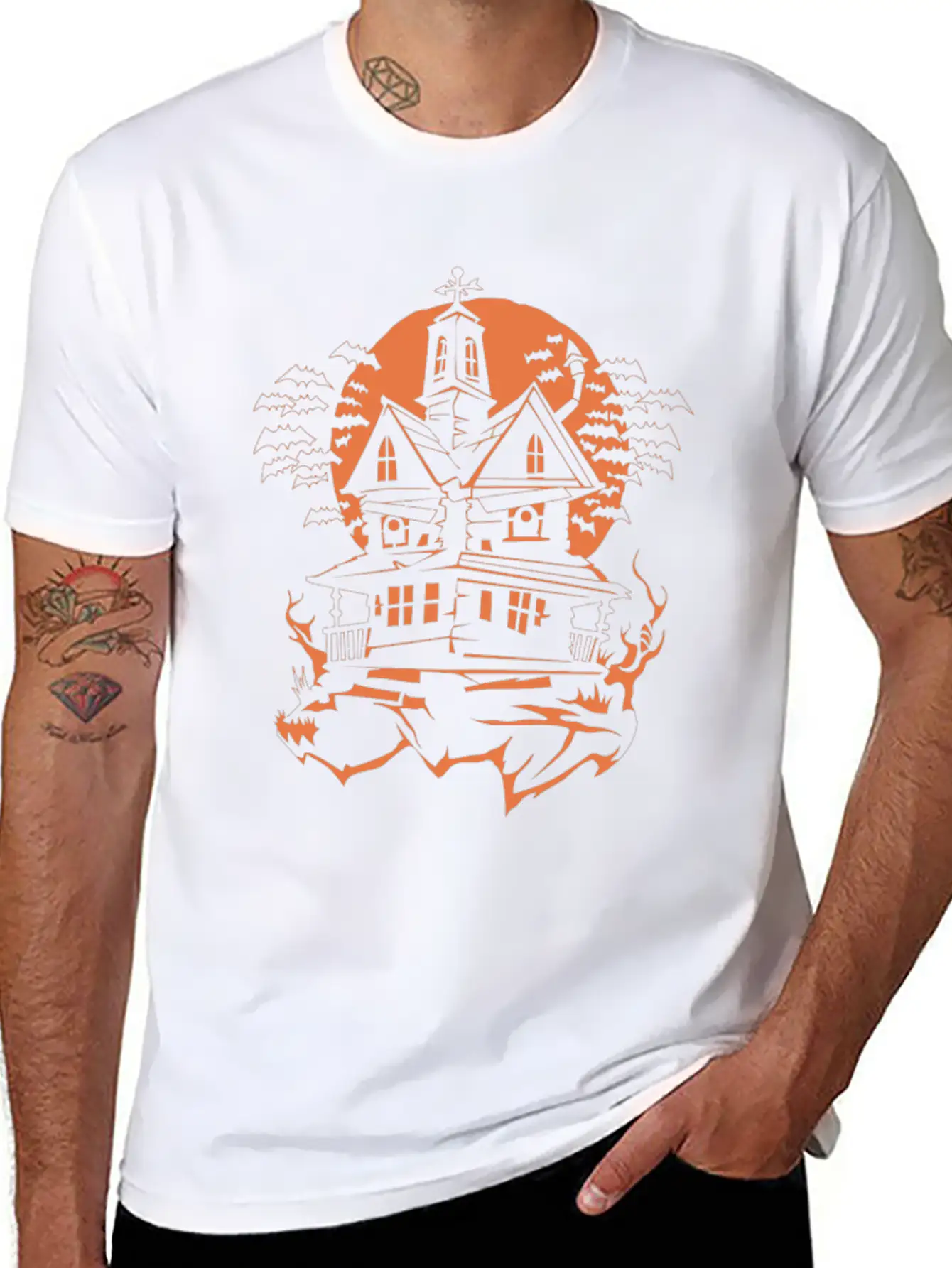 House Bat Timeless Short Sleeve Tee – Comfy And Minimalist Design