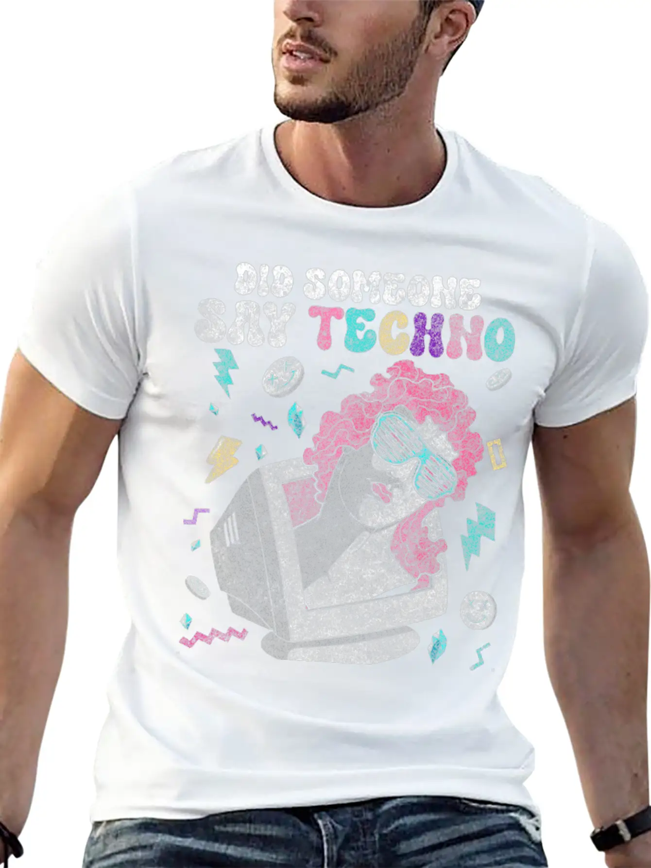 House Dj Partying Set Stylish Everyday T-Shirt – Unisex Basic Cotton Tee