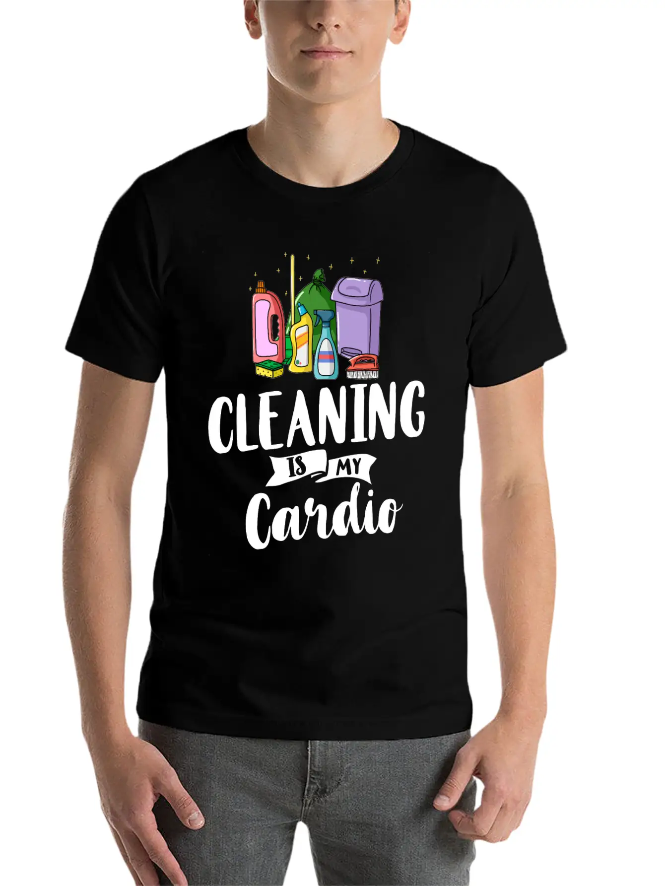 Housekeeping Cleaning Gift Housekeeper Housewife Essential Unisex Summer Tee – Soft Cotton Casual Fit
