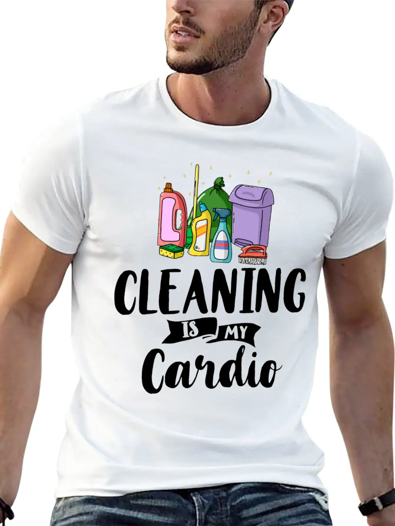 Housekeeping Cleaning Gift Housekeeper Housewife Essential Unisex Summer Tee – Soft Cotton Casual Fit
